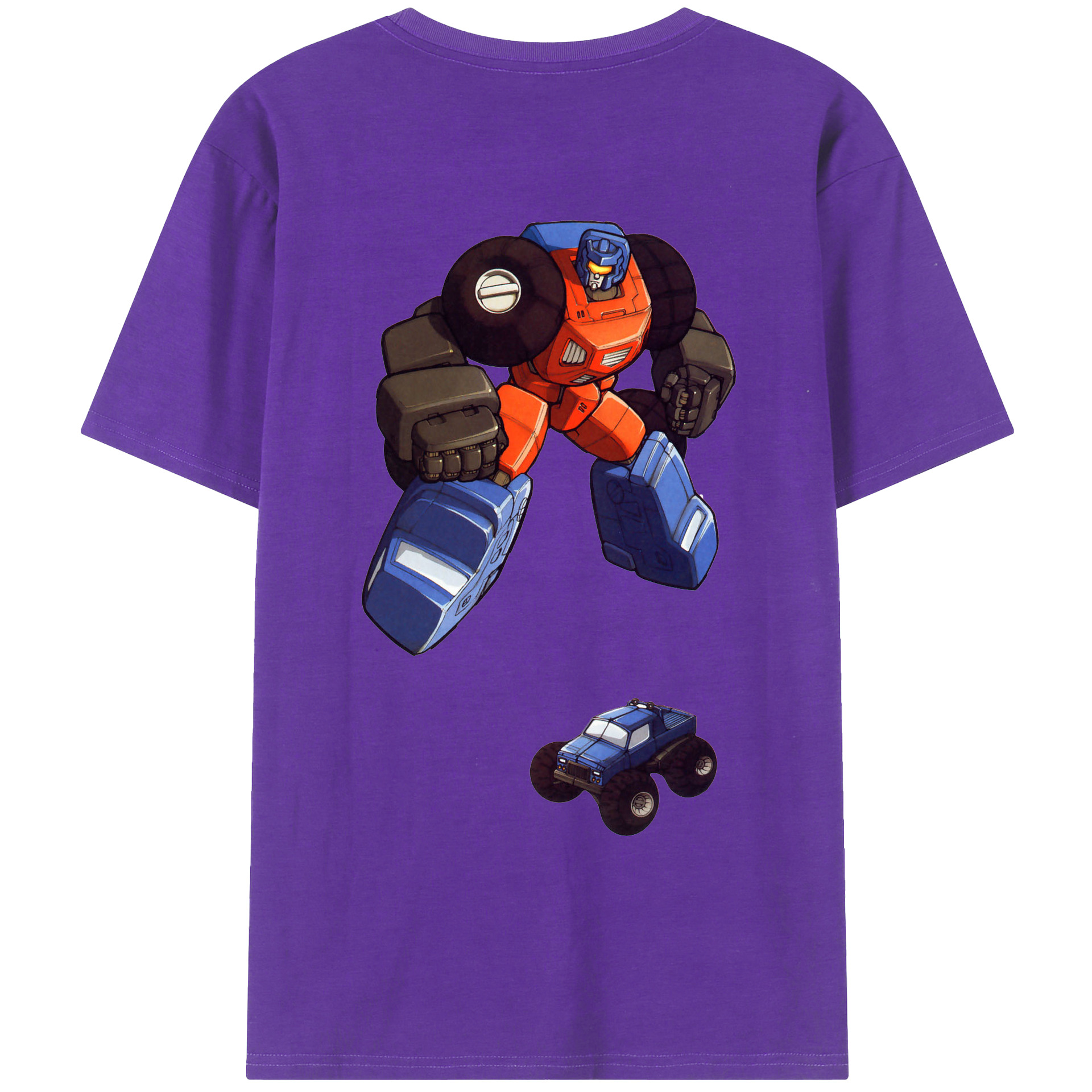 （画像用）  綿100％ メンズ半袖Tシャツ（バックプリント） 通気性