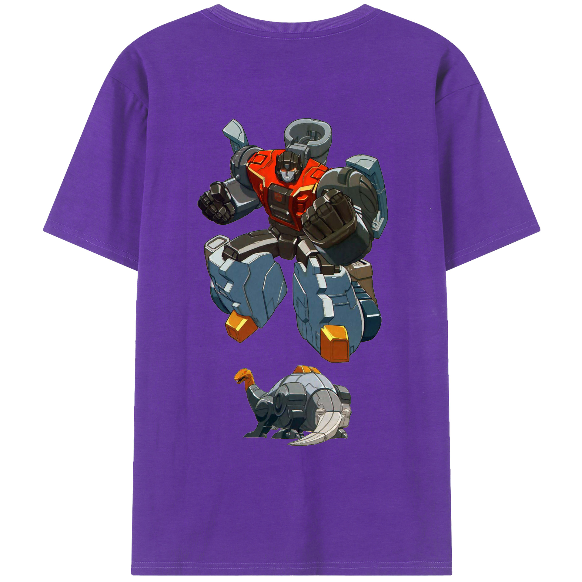 （画像用）  綿100％ メンズ半袖Tシャツ（バックプリント） 通気性