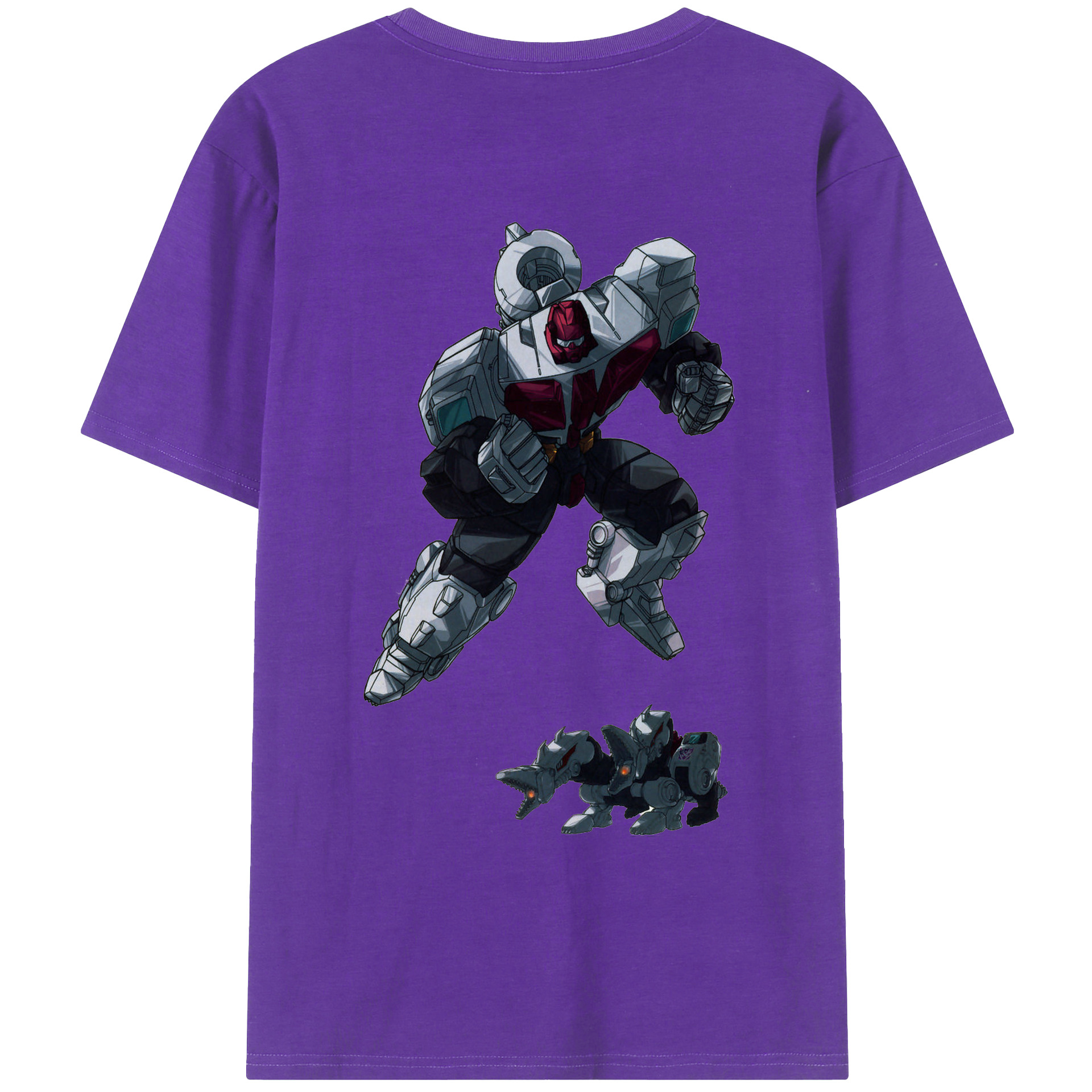 （画像用）  綿100％ メンズ半袖Tシャツ（バックプリント） 通気性