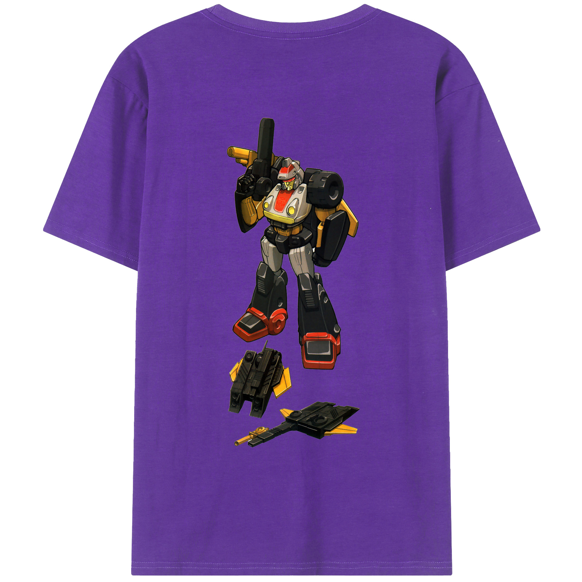 （画像用）  綿100％ メンズ半袖Tシャツ（バックプリント） 通気性