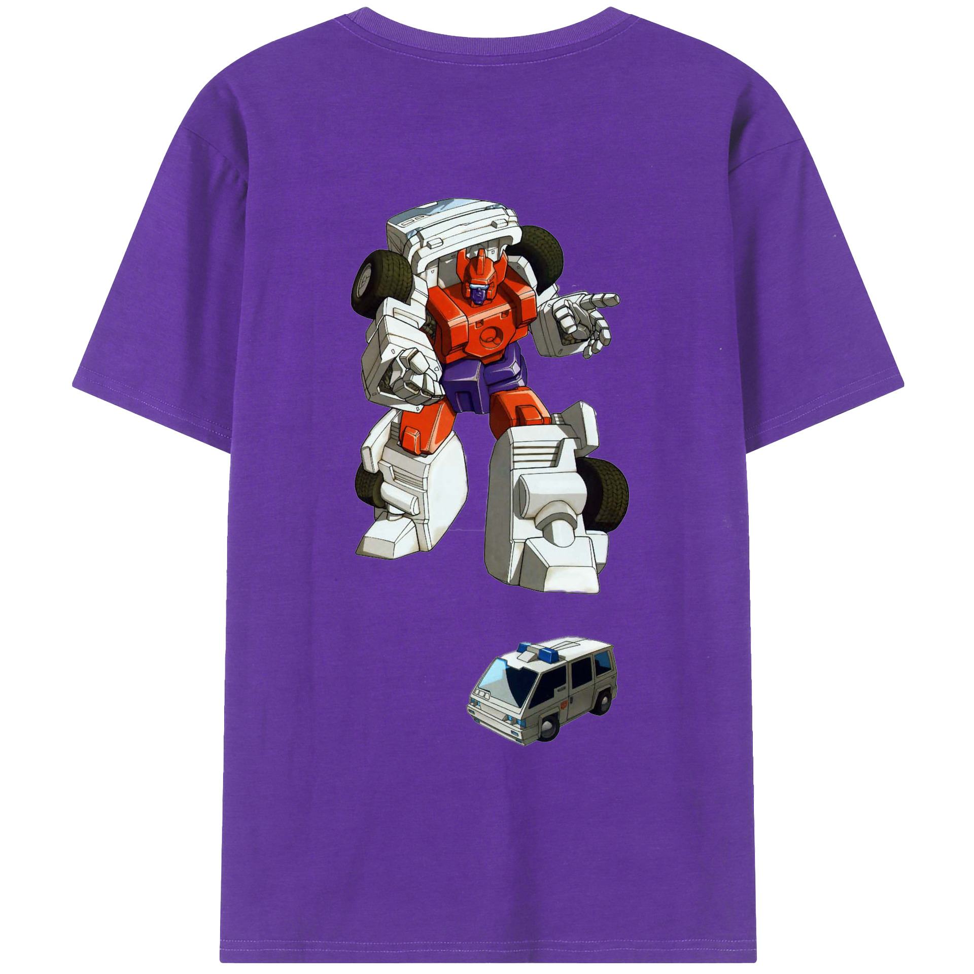 （画像用）  綿100％ メンズ半袖Tシャツ（バックプリント） 通気性