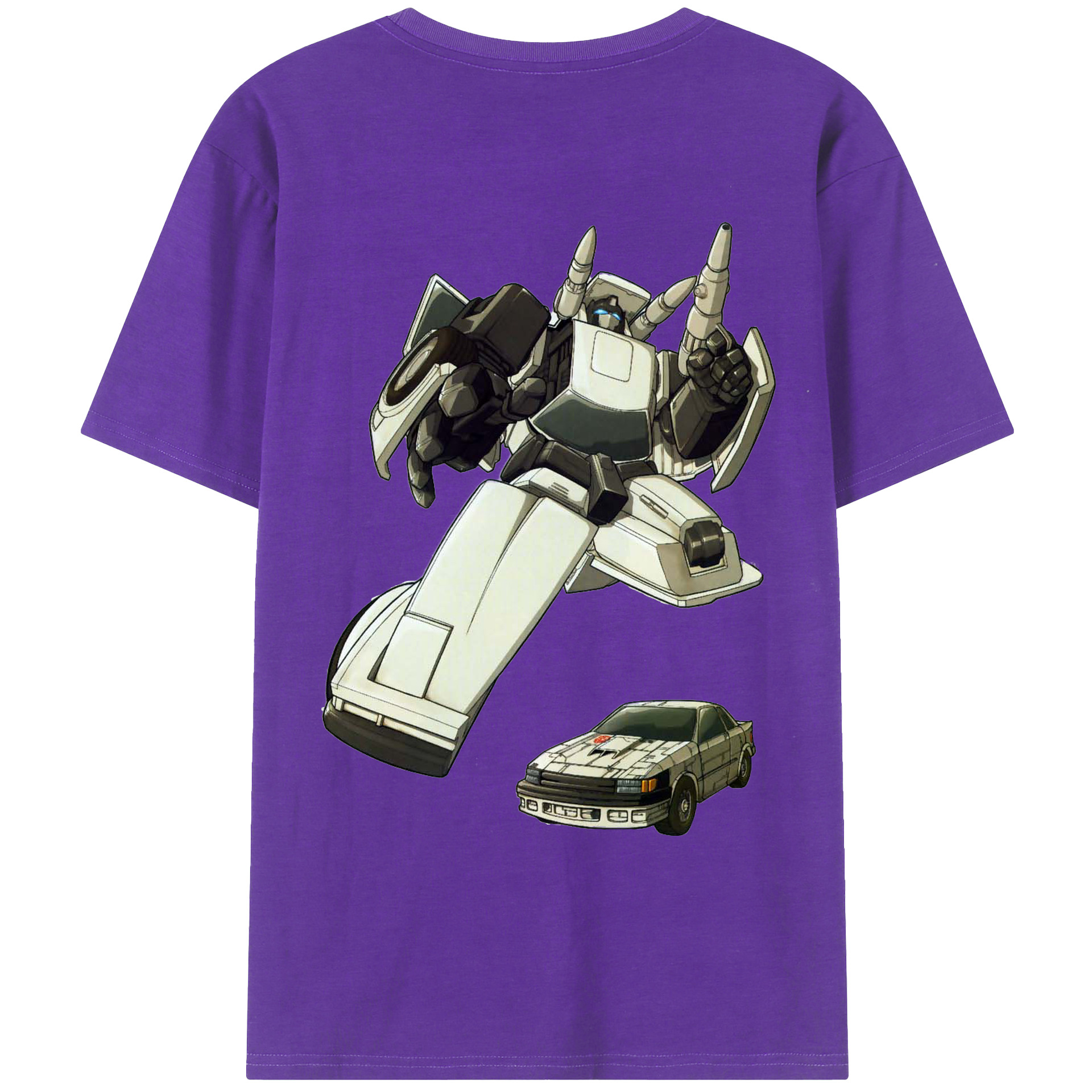 （画像用）  綿100％ メンズ半袖Tシャツ（バックプリント） 通気性