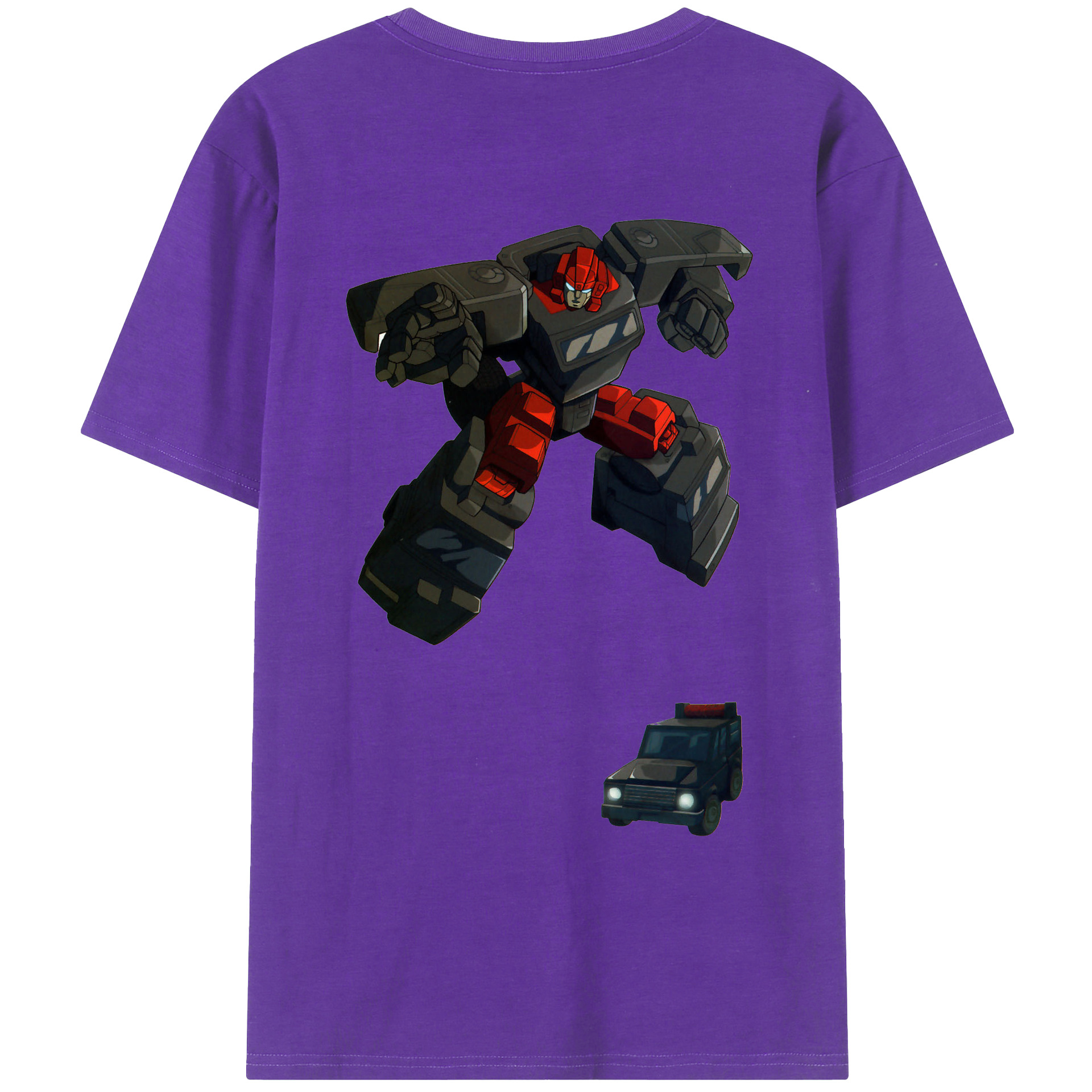 （画像用）  綿100％ メンズ半袖Tシャツ（バックプリント） 通気性