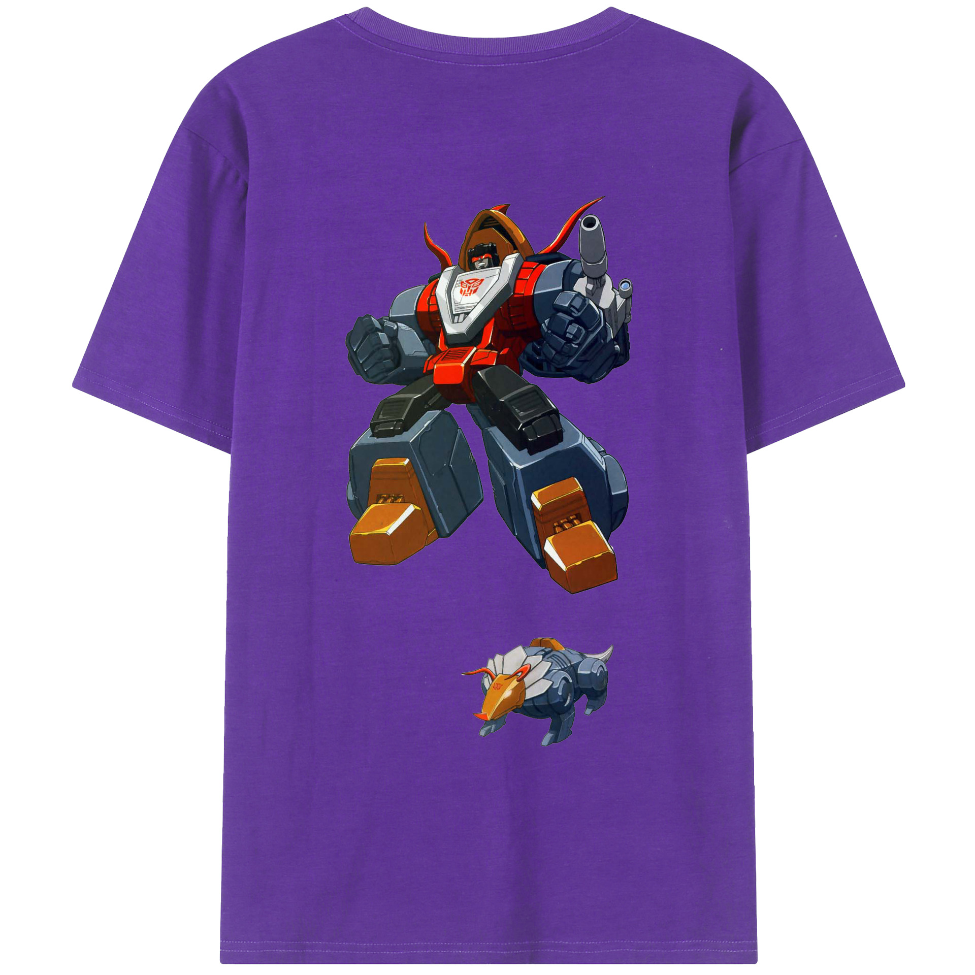 （画像用）  綿100％ メンズ半袖Tシャツ（バックプリント） 通気性