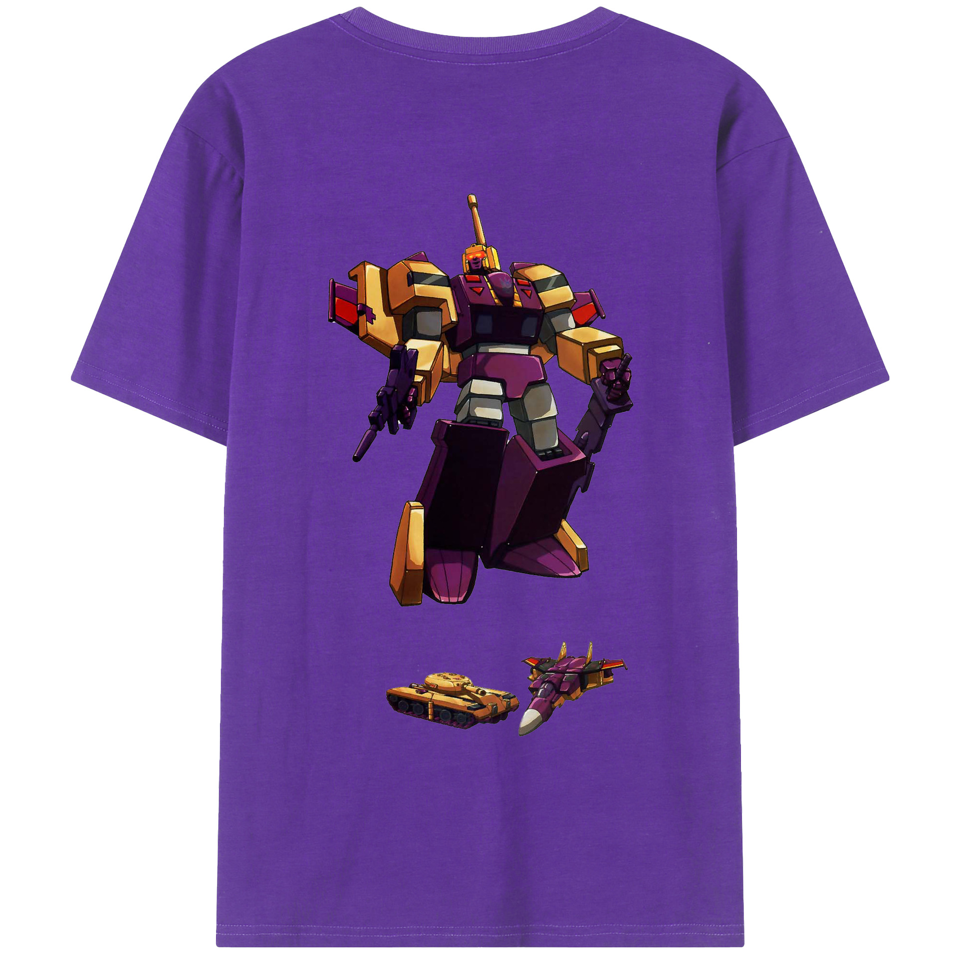（画像用）  綿100％ メンズ半袖Tシャツ（バックプリント） 通気性