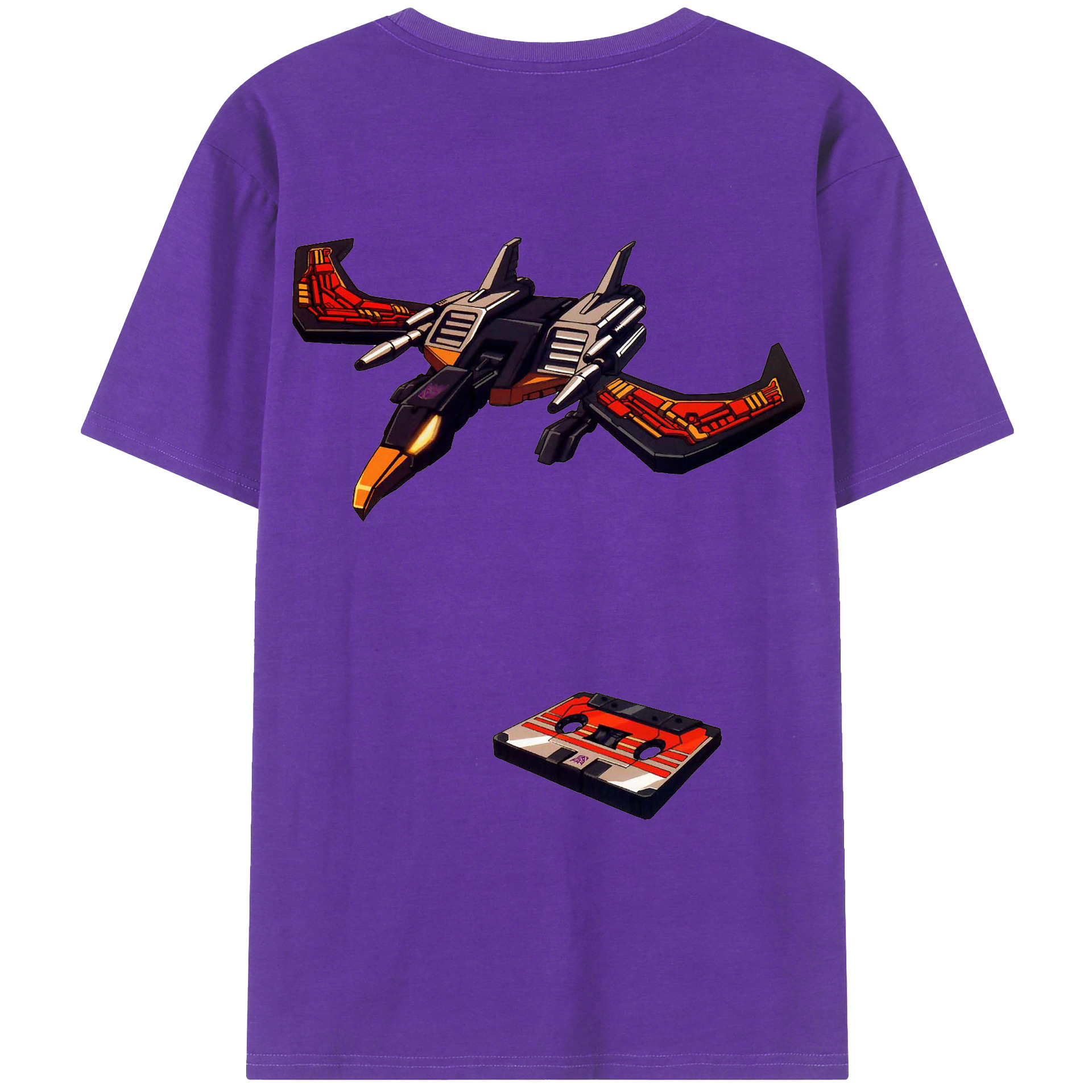 （画像用）  綿100％ メンズ半袖Tシャツ（バックプリント） 通気性