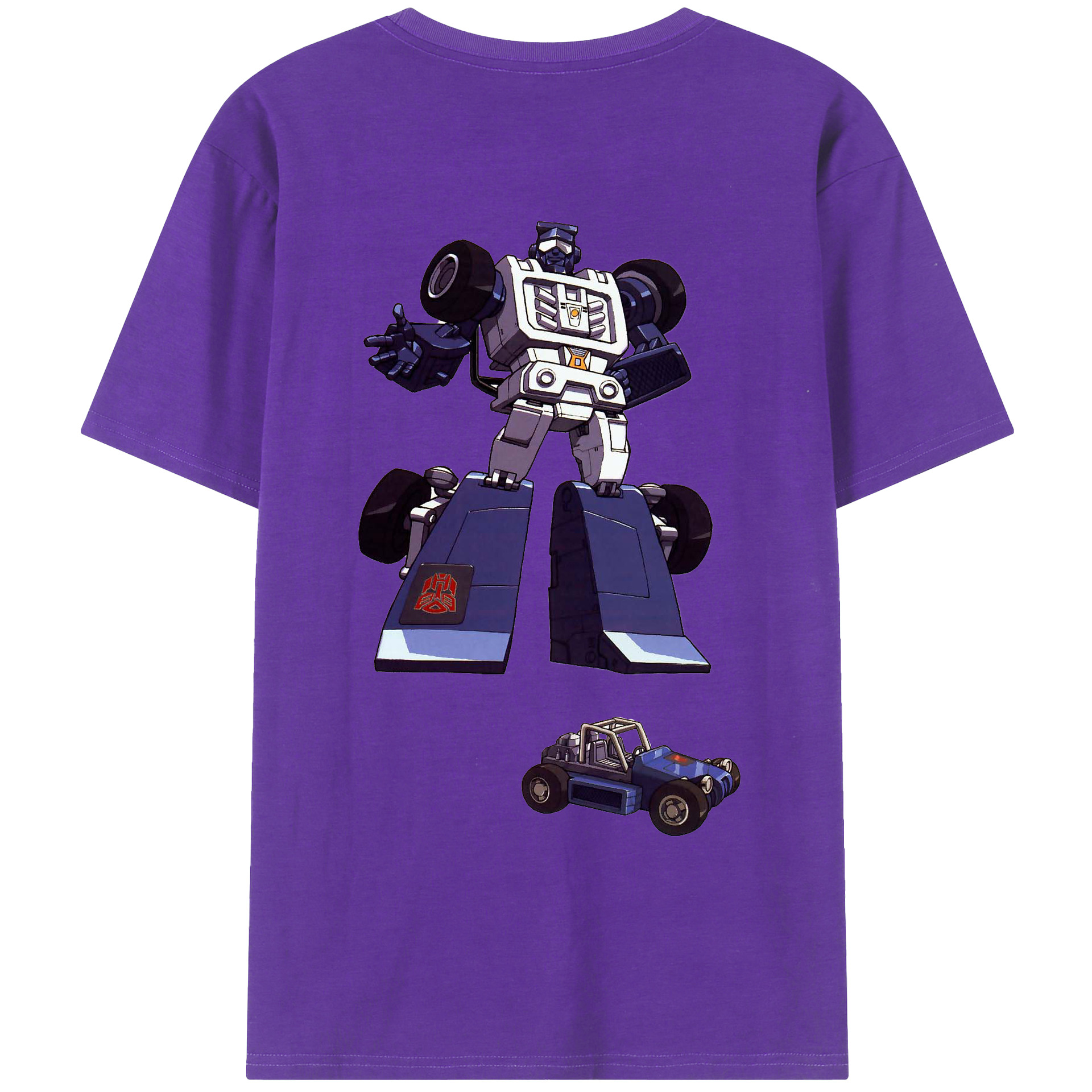（画像用）  綿100％ メンズ半袖Tシャツ（バックプリント） 通気性