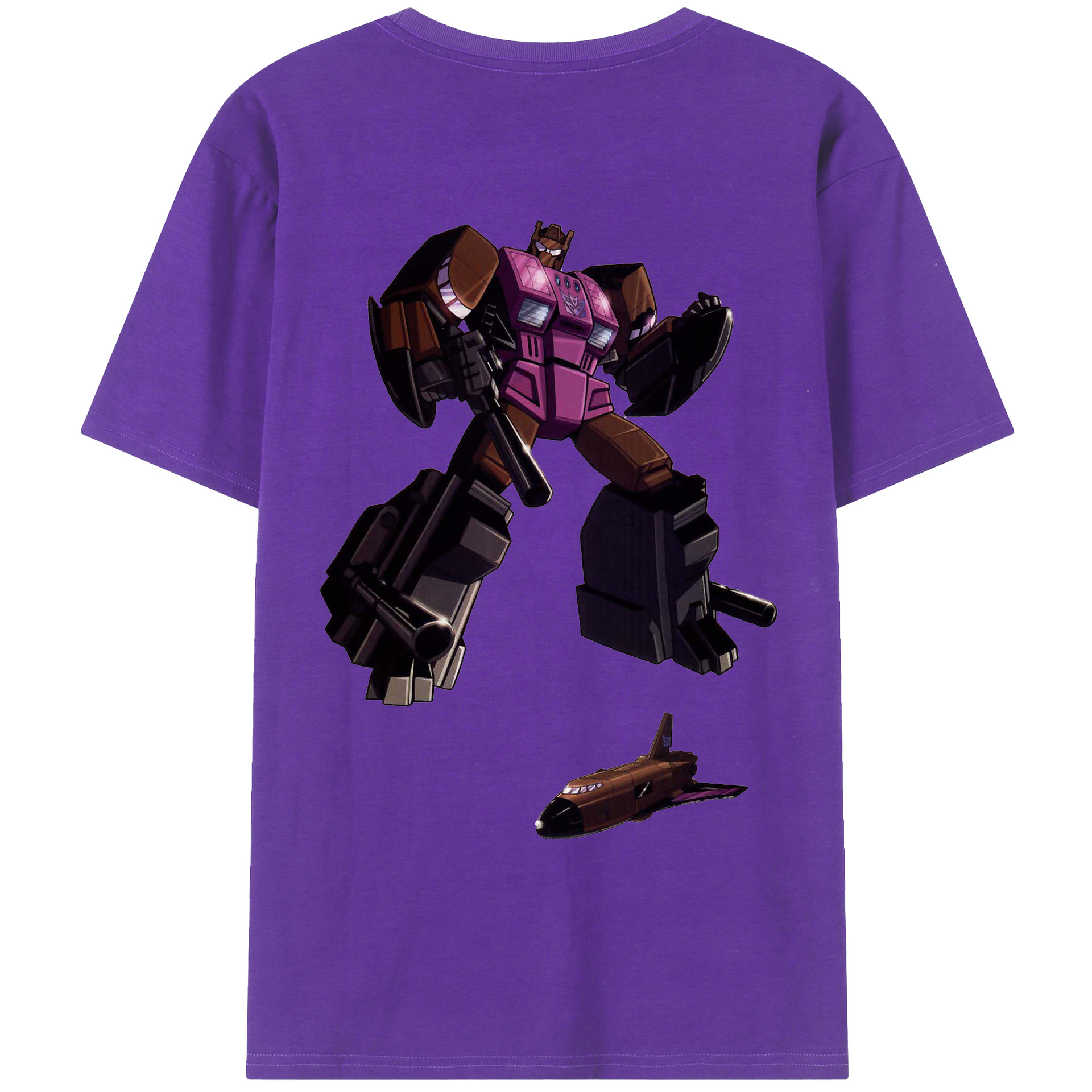 （画像用）  綿100％ メンズ半袖Tシャツ（バックプリント） 通気性
