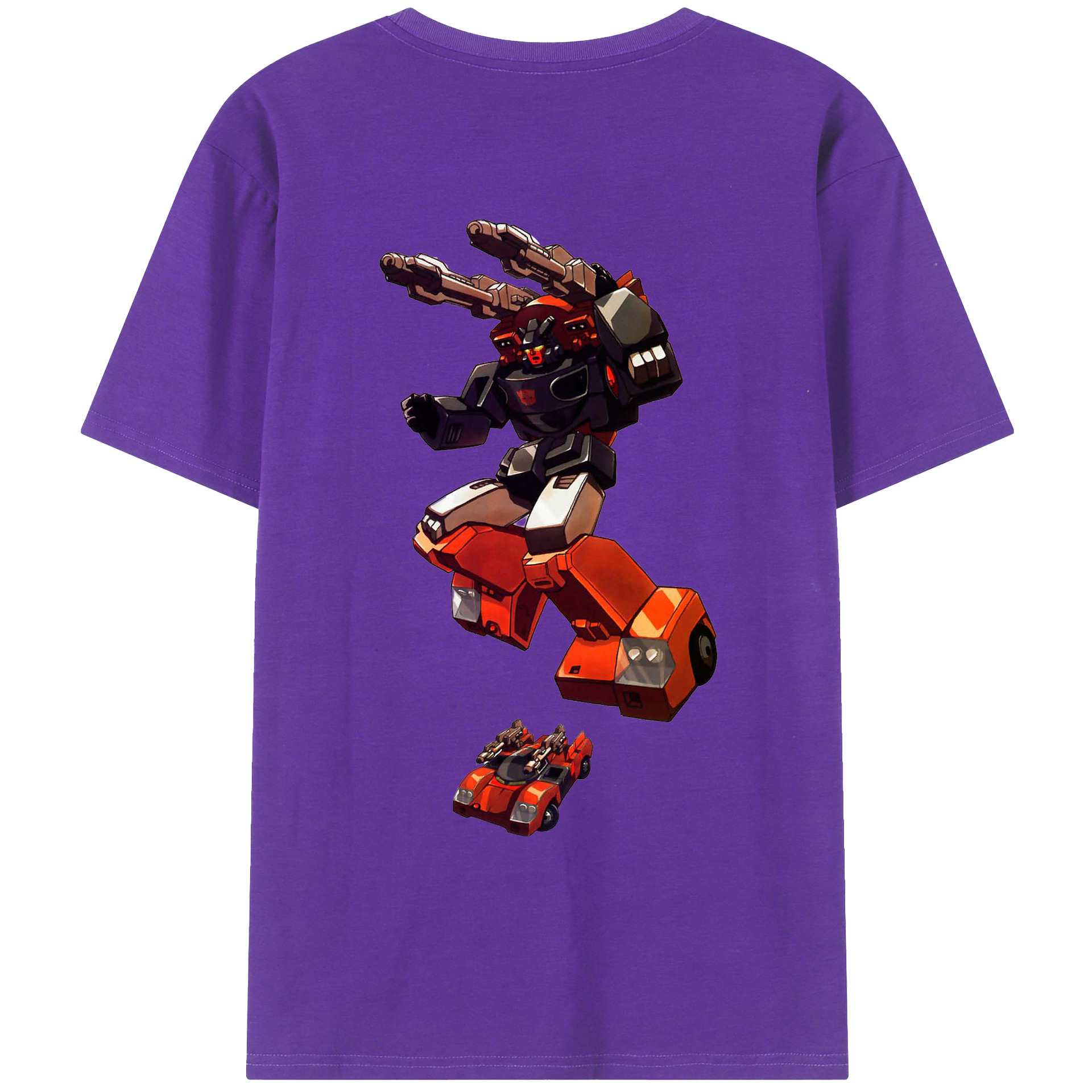 （画像用）  綿100％ メンズ半袖Tシャツ（バックプリント） 通気性