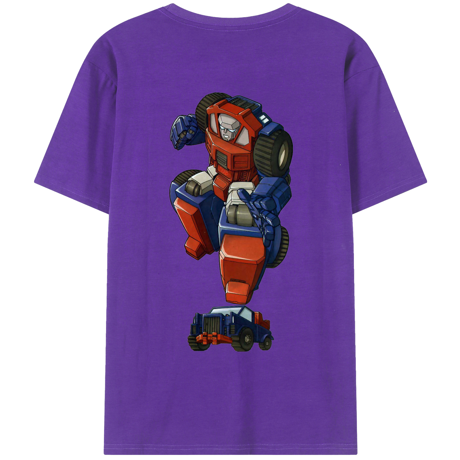 （画像用）  綿100％ メンズ半袖Tシャツ（バックプリント） 通気性