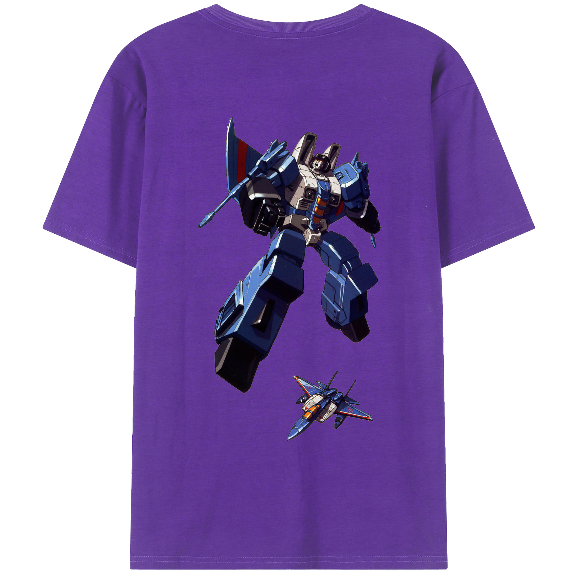 （画像用）  綿100％ メンズ半袖Tシャツ（バックプリント） 通気性