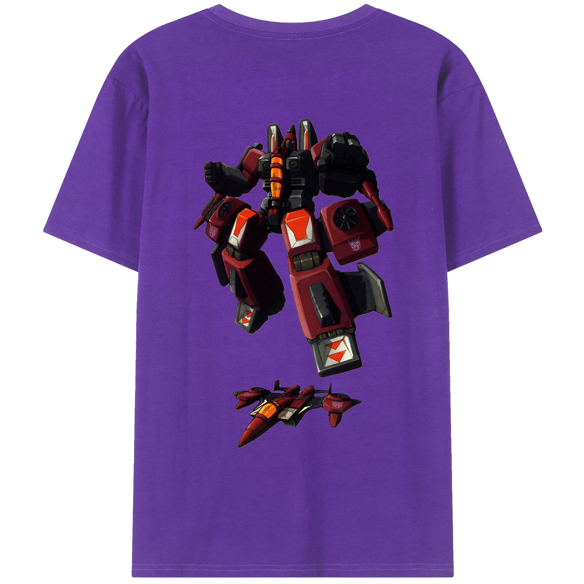 （画像用）  綿100％ メンズ半袖Tシャツ（バックプリント） 通気性