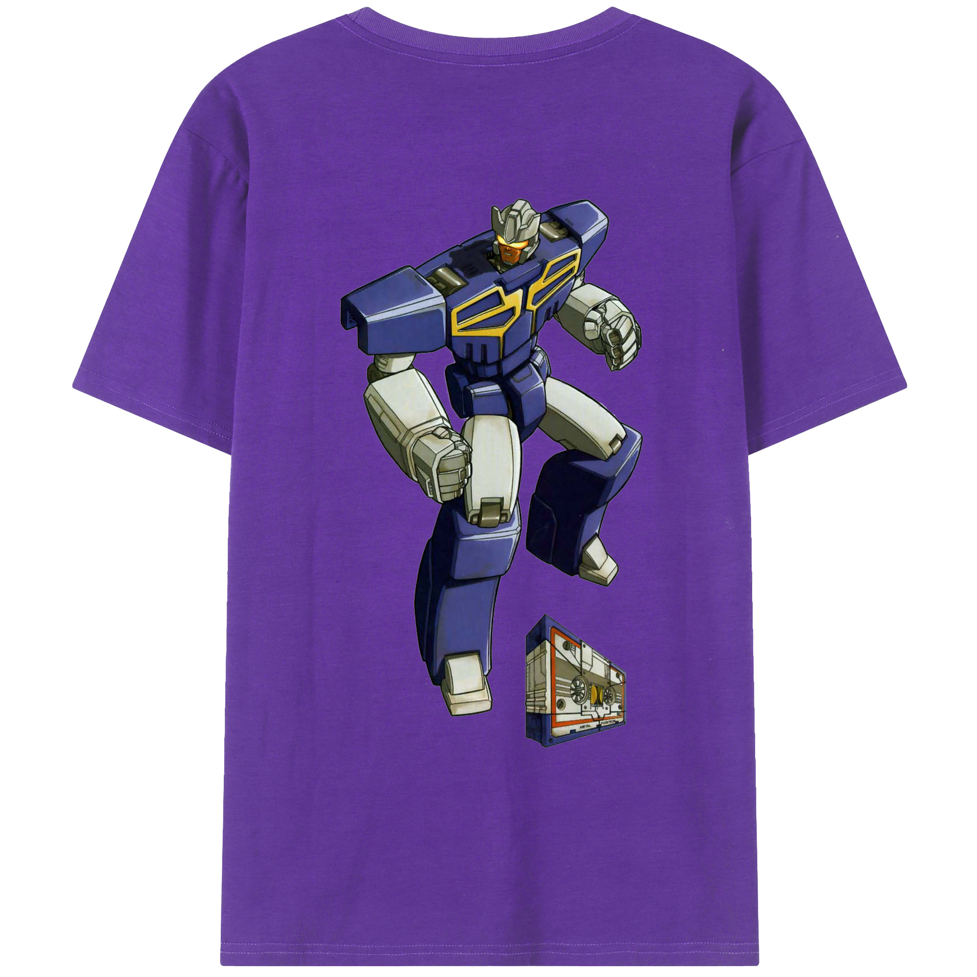（画像用）  綿100％ メンズ半袖Tシャツ（バックプリント） 通気性