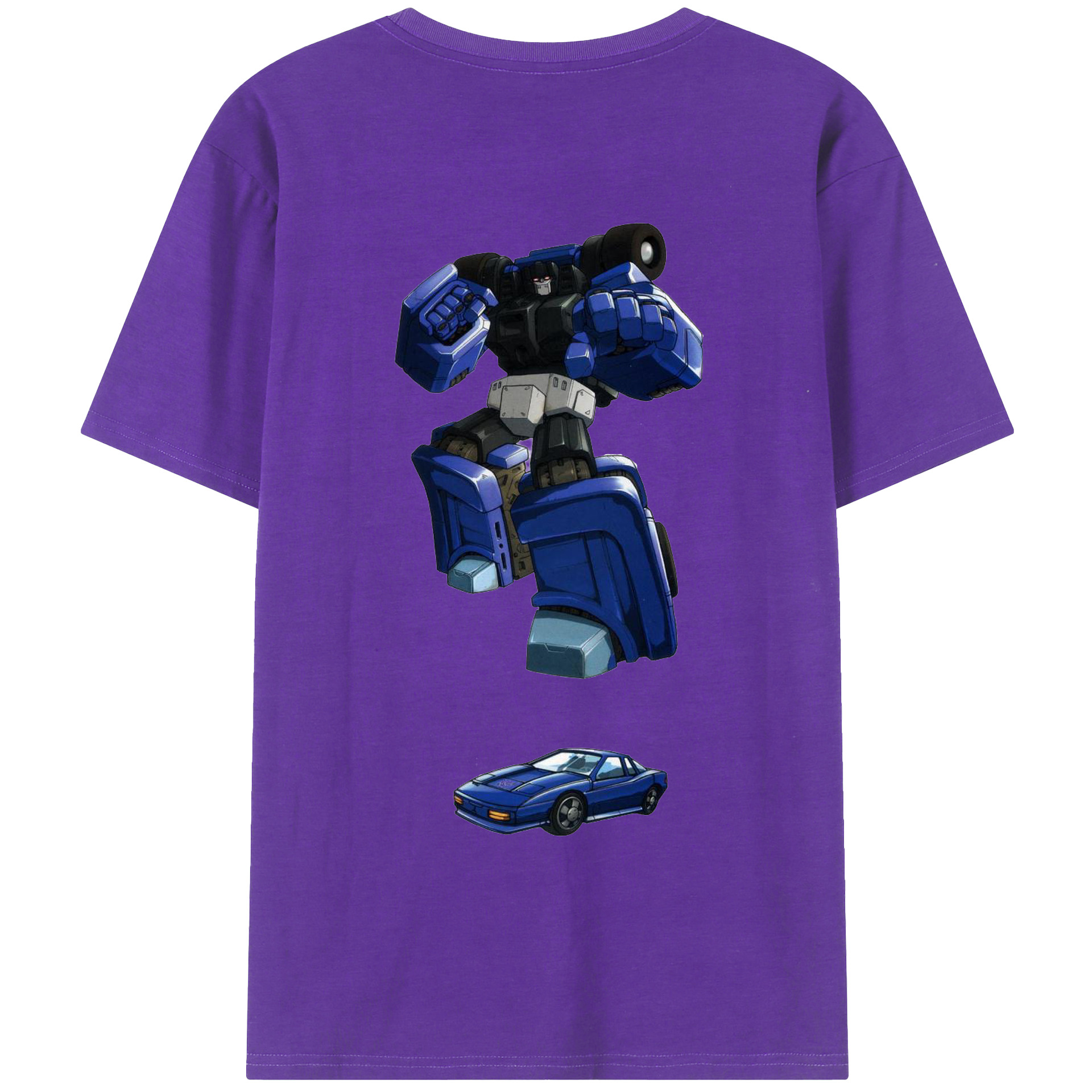 （画像用）  綿100％ メンズ半袖Tシャツ（バックプリント） 通気性