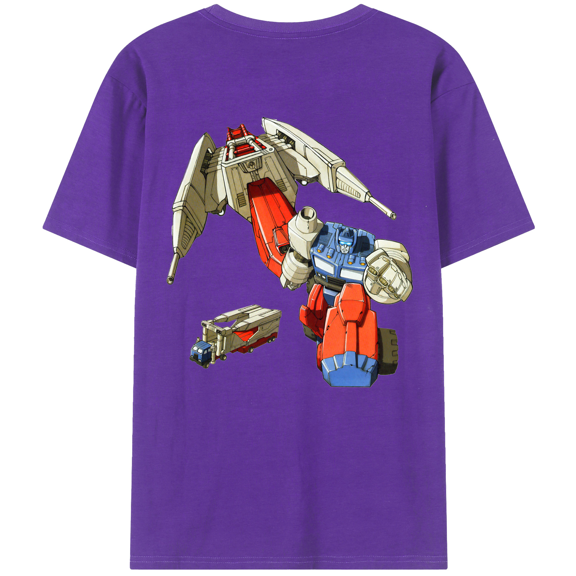 （画像用）  綿100％ メンズ半袖Tシャツ（バックプリント） 通気性