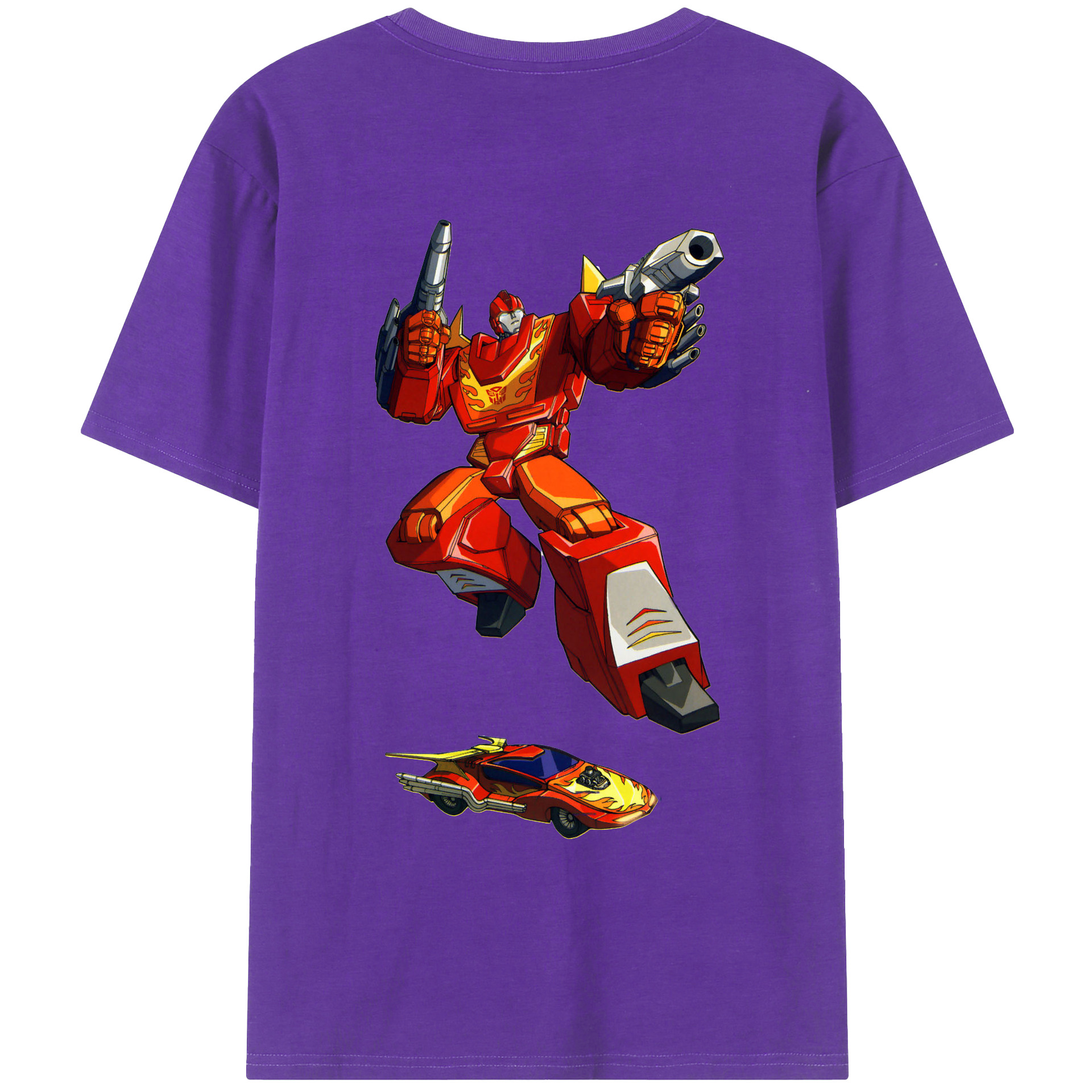 （画像用）  綿100％ メンズ半袖Tシャツ（バックプリント） 通気性