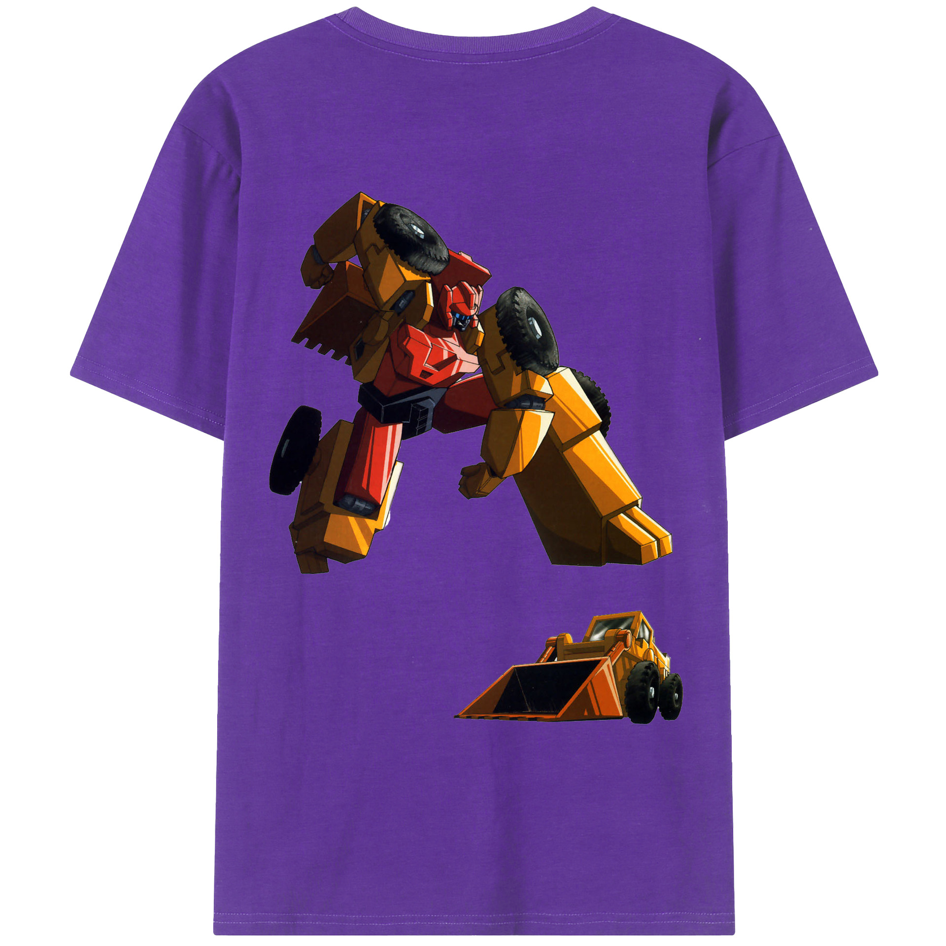 （画像用）  綿100％ メンズ半袖Tシャツ（バックプリント） 通気性