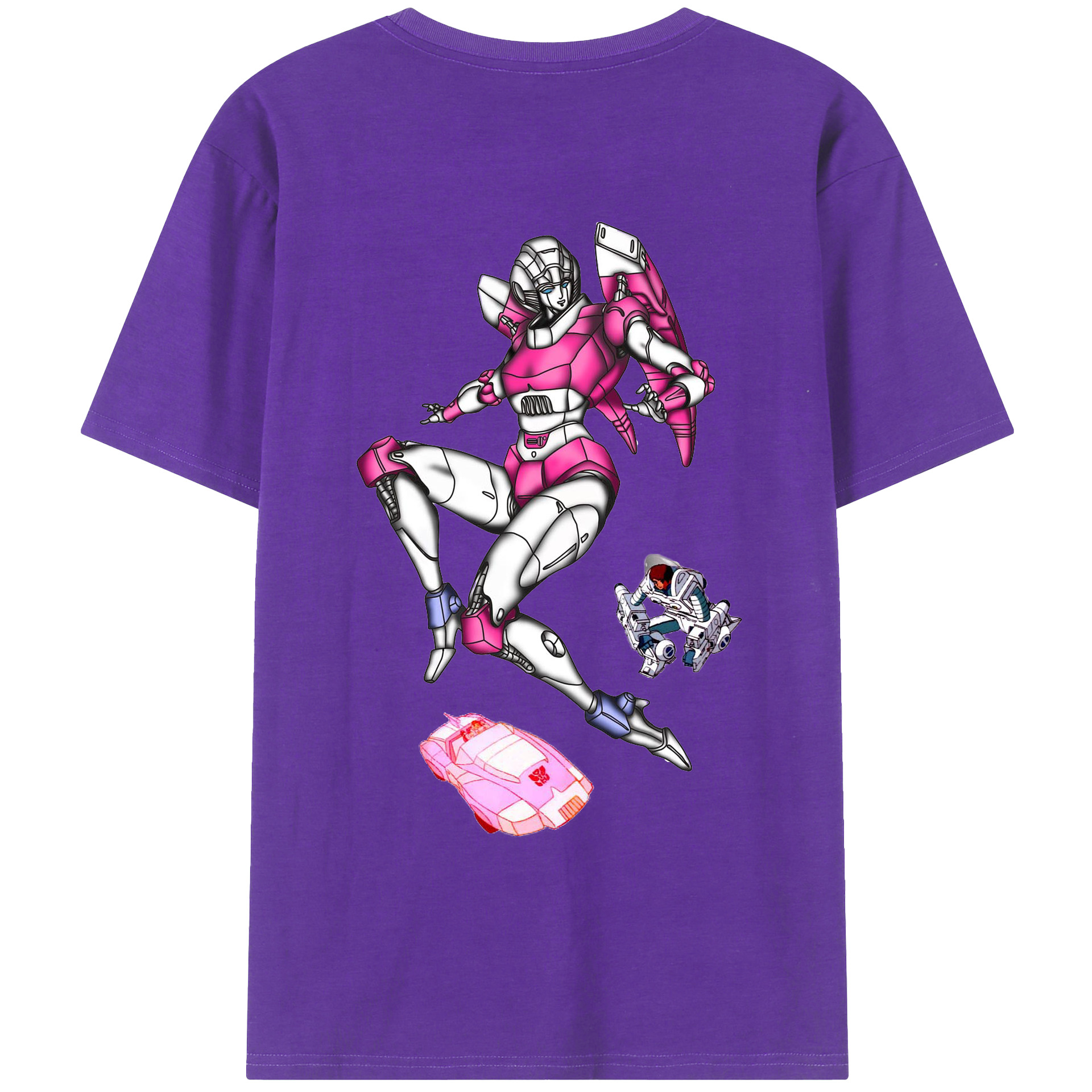 （画像用）  綿100％ メンズ半袖Tシャツ（バックプリント） 通気性