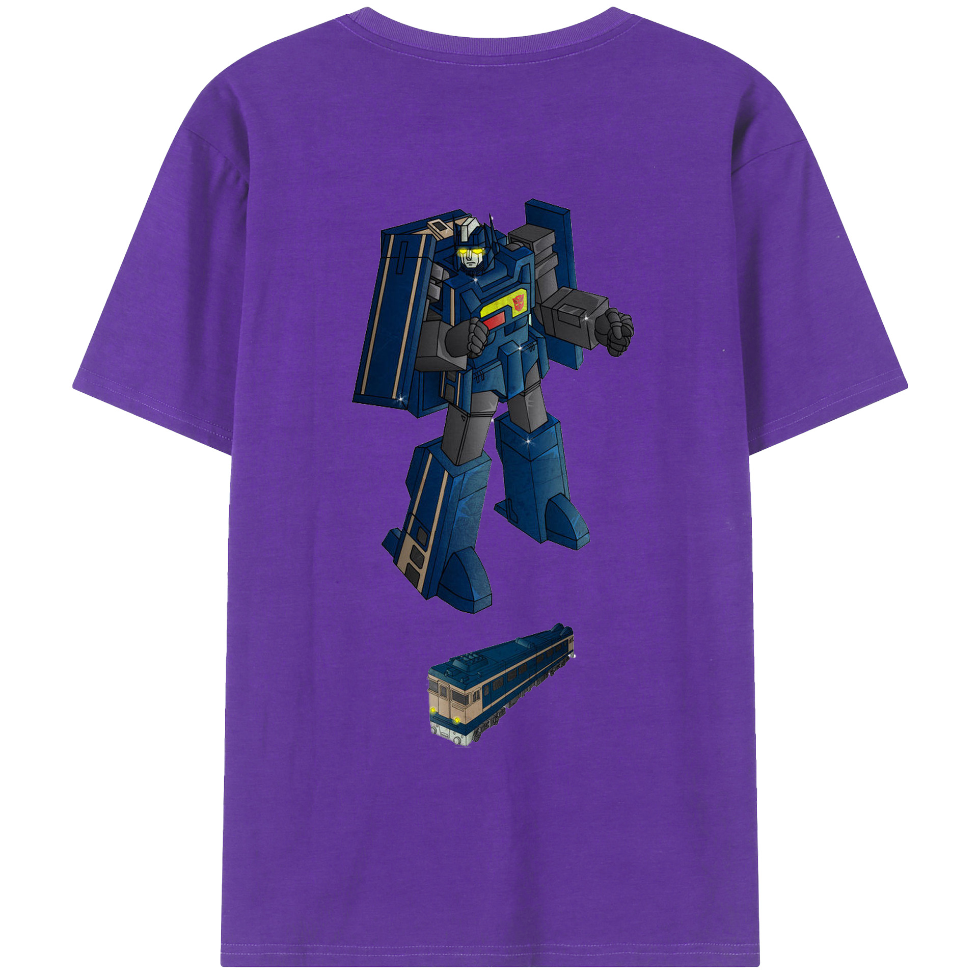 （画像用）  綿100％ メンズ半袖Tシャツ（バックプリント） 通気性
