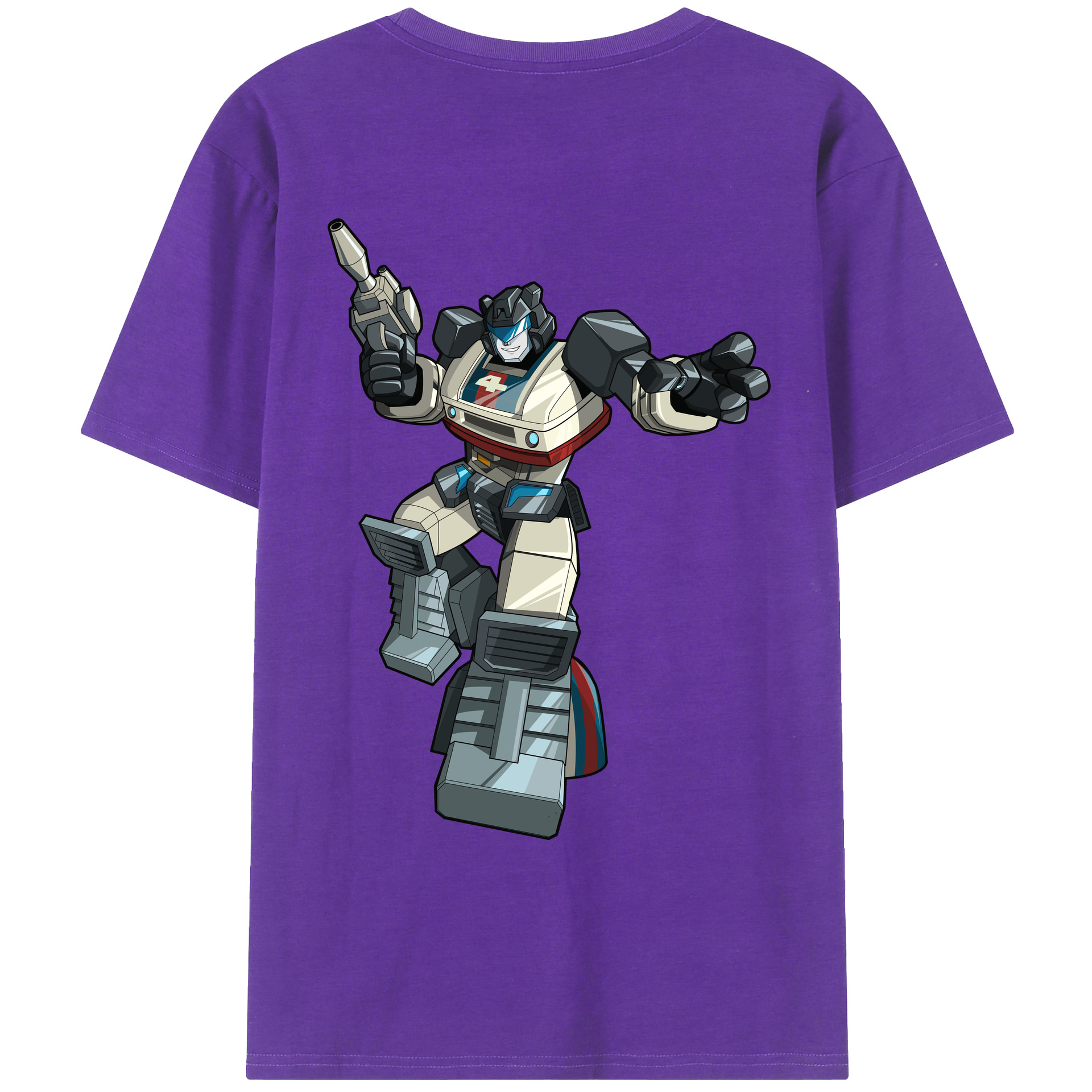 （画像用）  綿100％ メンズ半袖Tシャツ（バックプリント） 通気性
