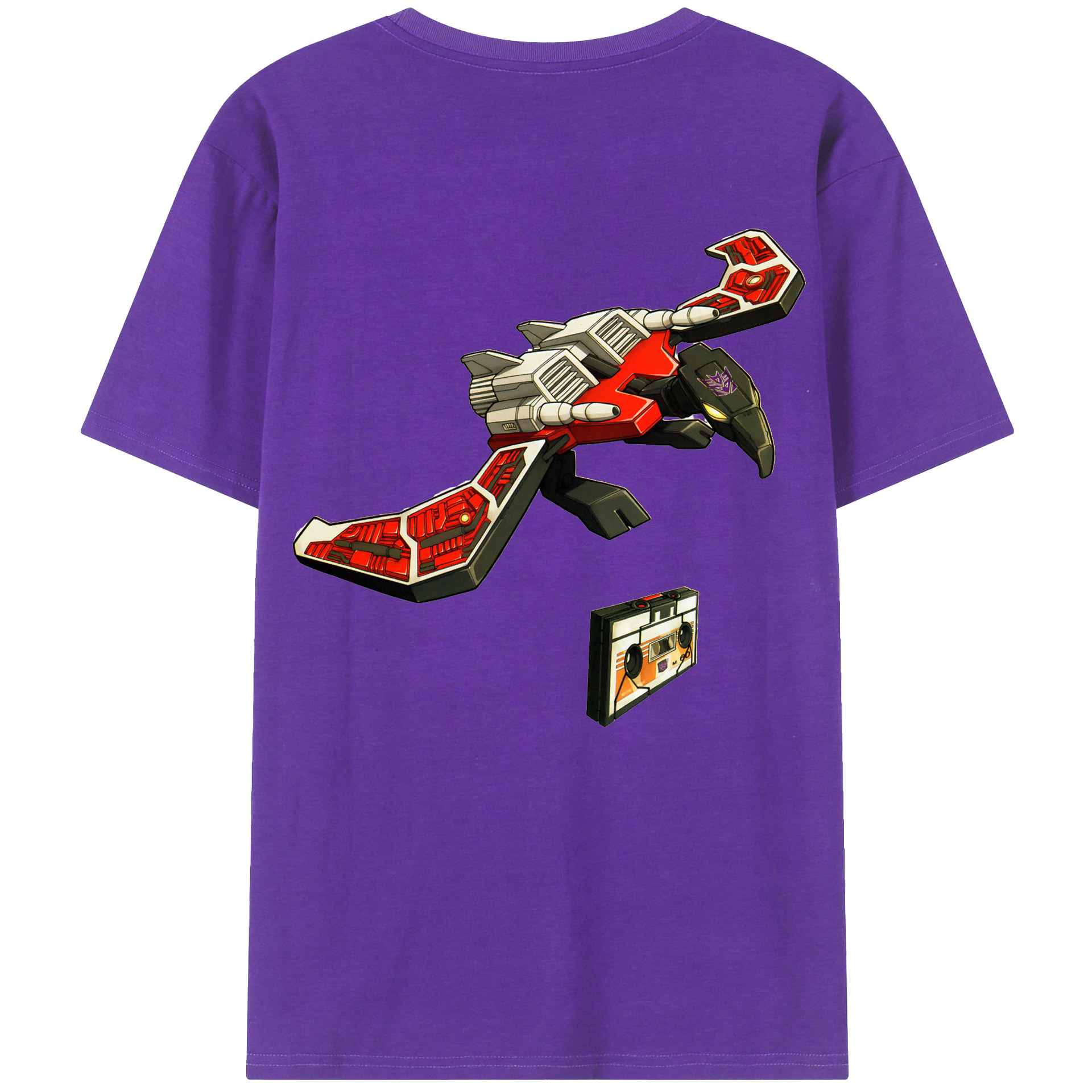 （画像用）  綿100％ メンズ半袖Tシャツ（バックプリント） 通気性