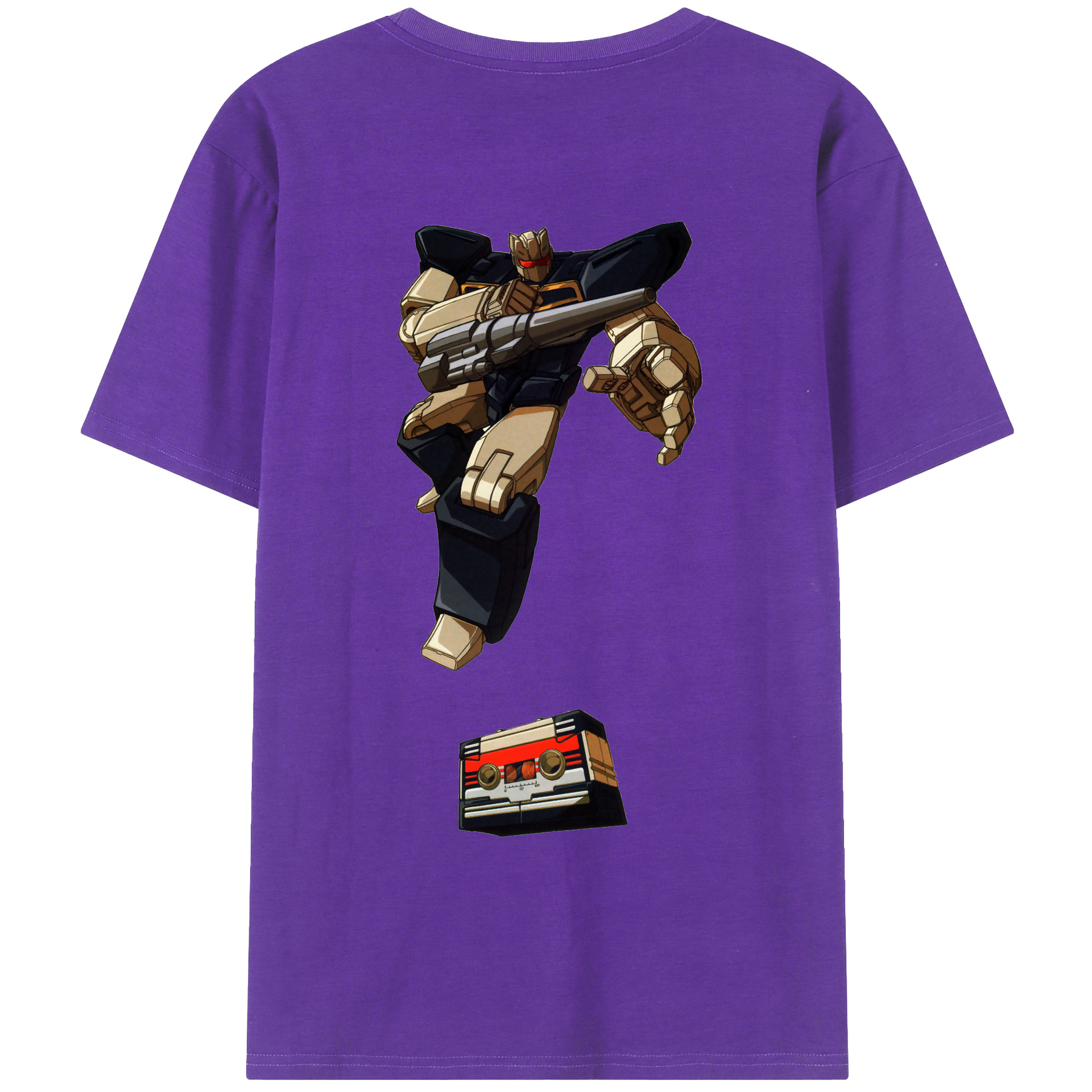 （画像用）  綿100％ メンズ半袖Tシャツ（バックプリント） 通気性