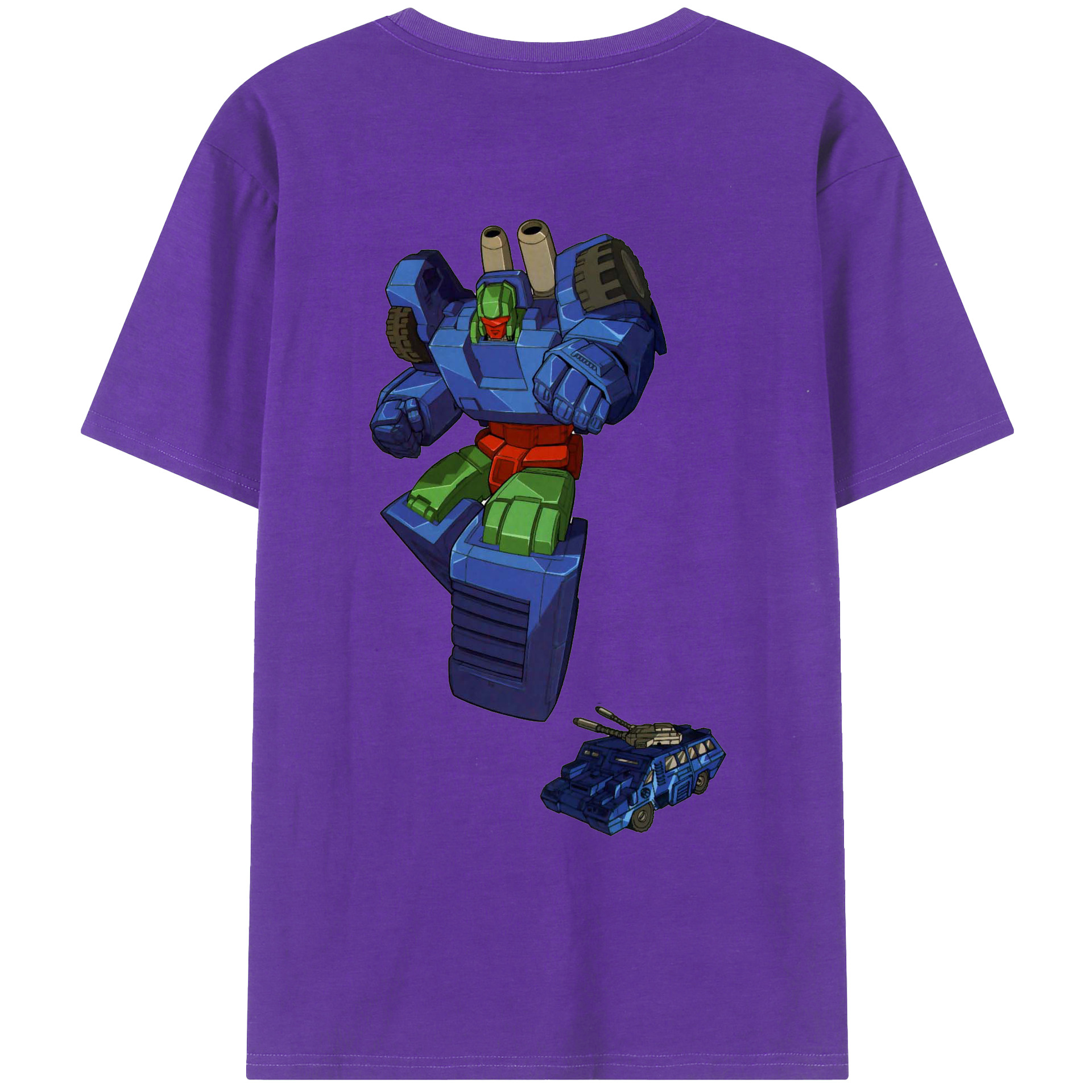 （画像用）  綿100％ メンズ半袖Tシャツ（バックプリント） 通気性