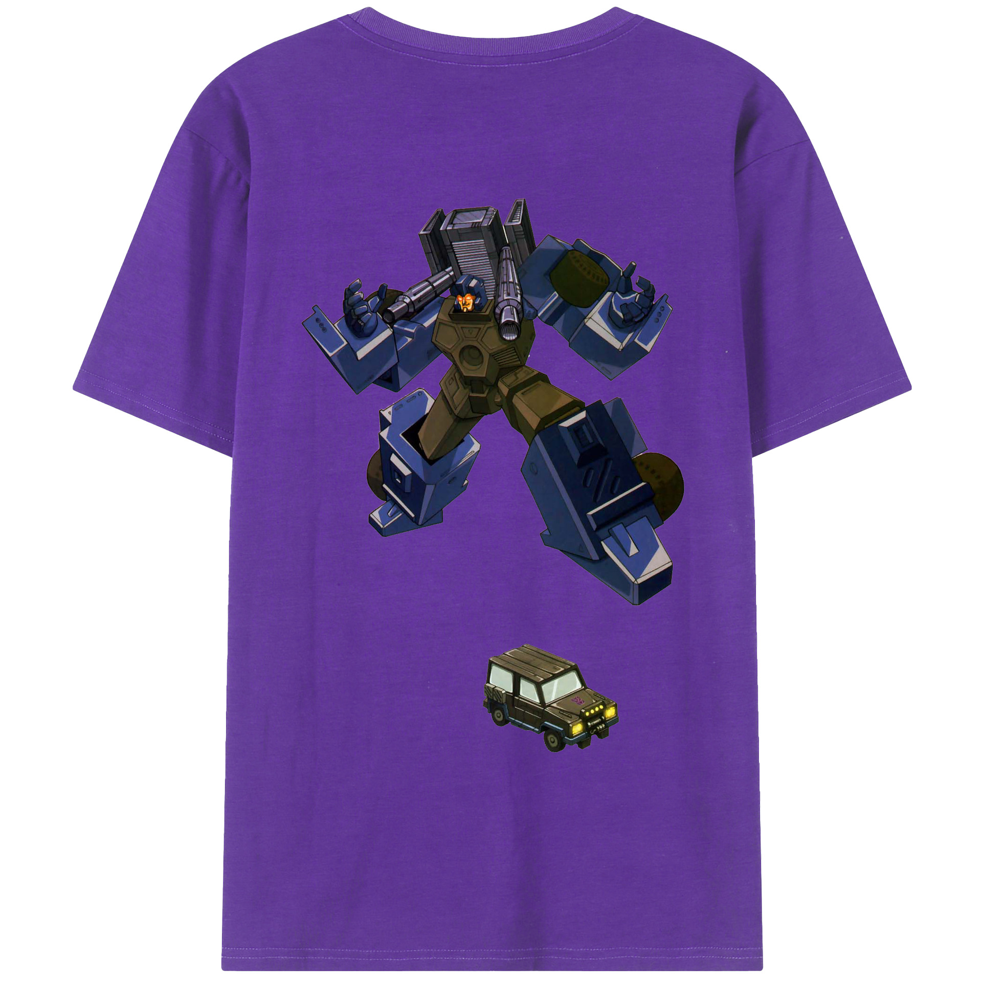 （画像用）  綿100％ メンズ半袖Tシャツ（バックプリント） 通気性