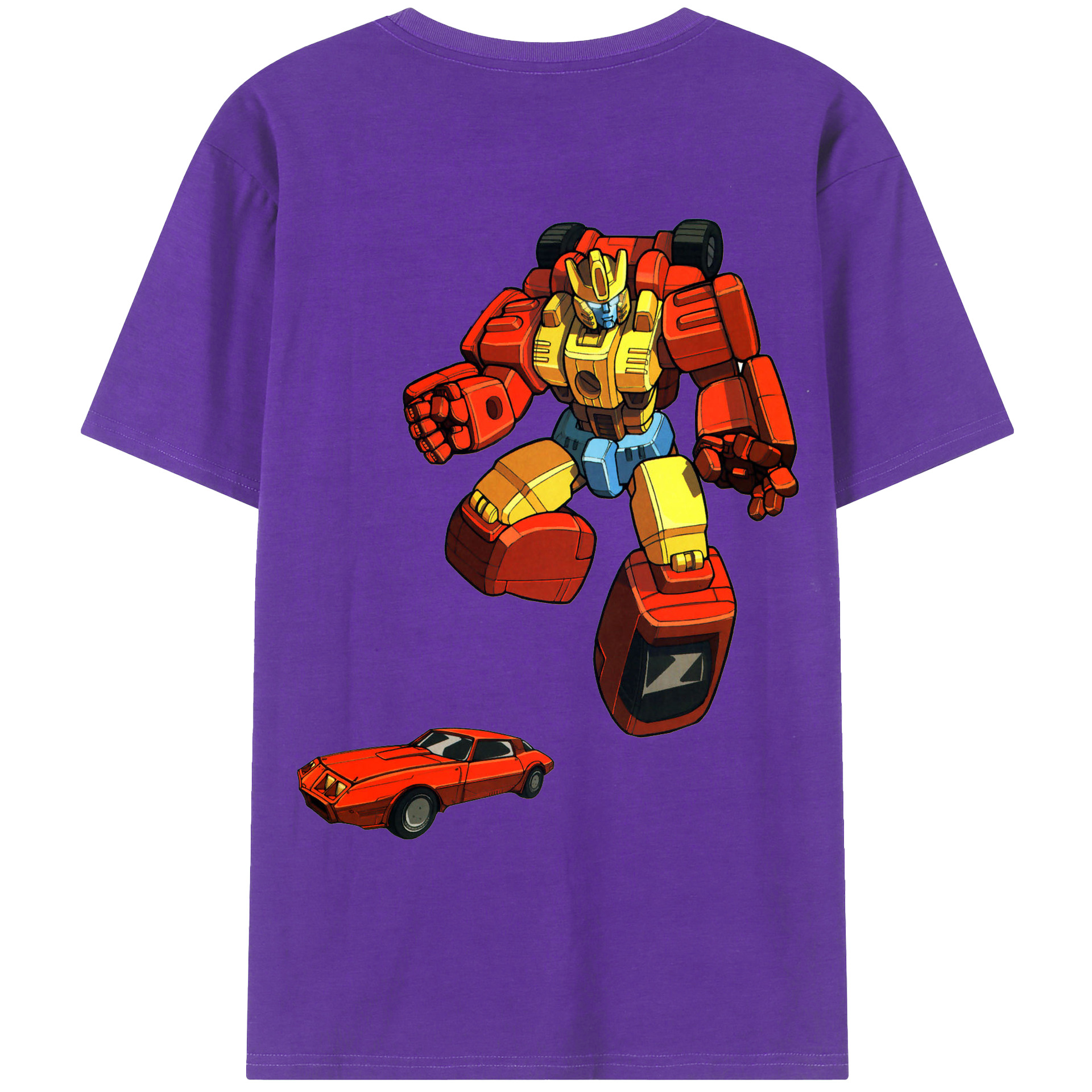 （画像用）  綿100％ メンズ半袖Tシャツ（バックプリント） 通気性