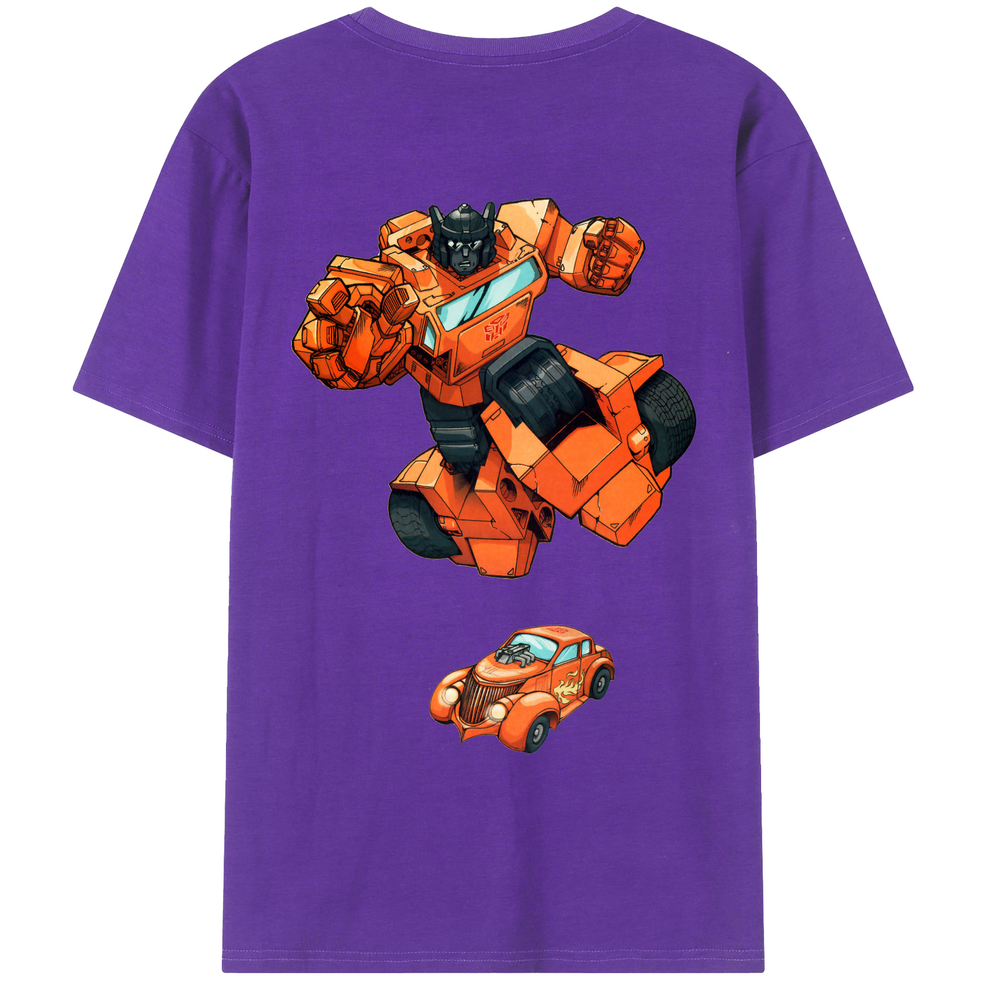 （画像用）  綿100％ メンズ半袖Tシャツ（バックプリント） 通気性