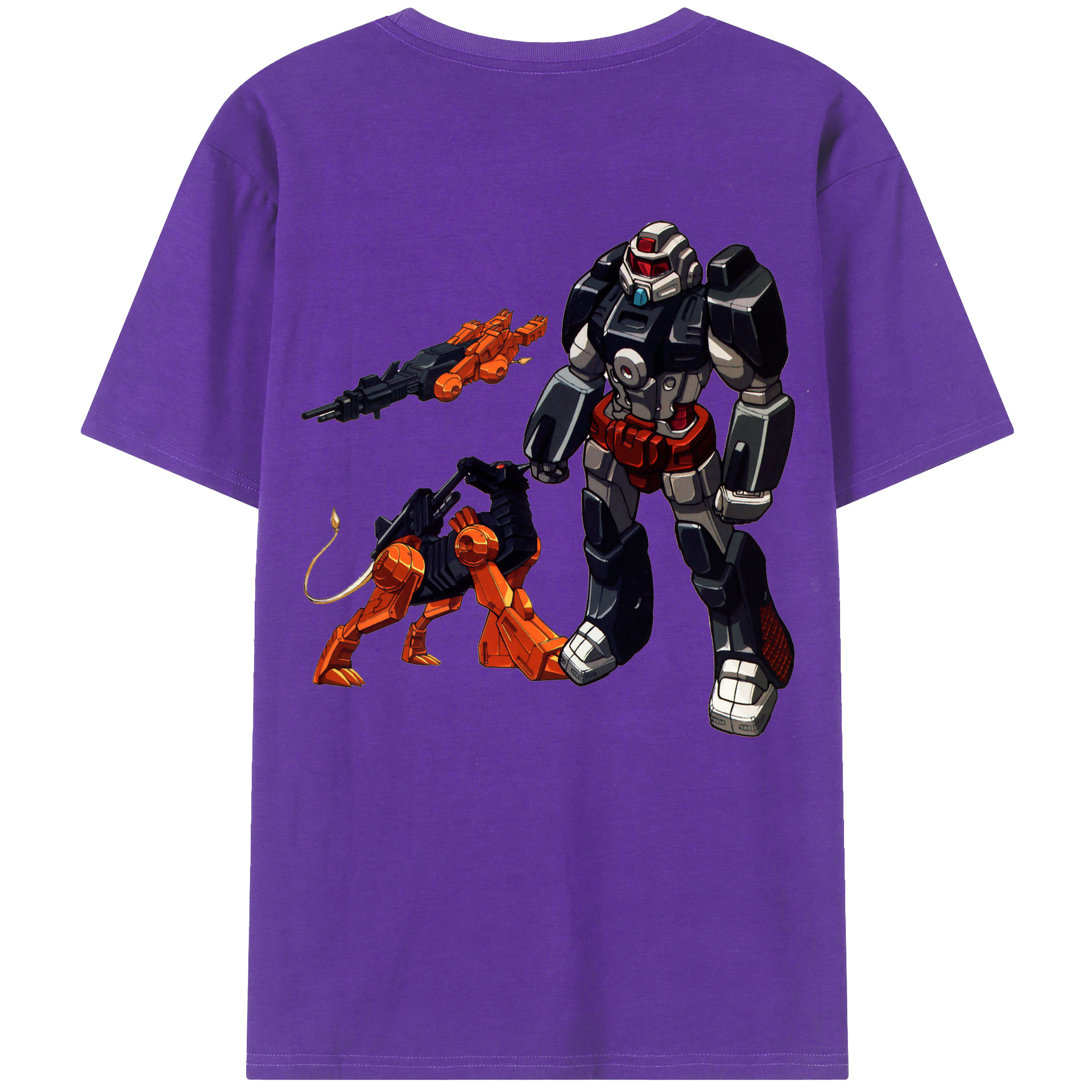 （画像用）  綿100％ メンズ半袖Tシャツ（バックプリント） 通気性