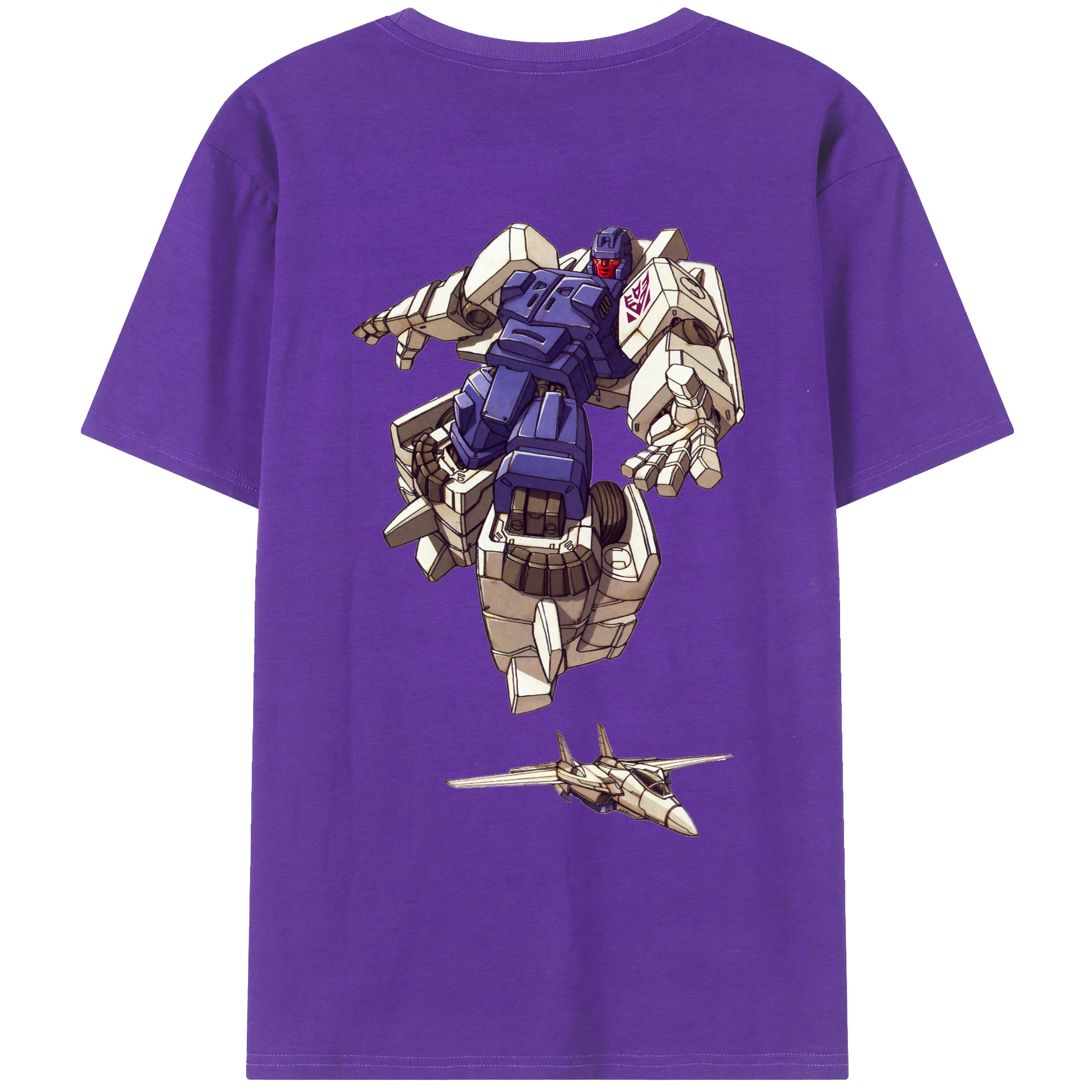 （画像用）  綿100％ メンズ半袖Tシャツ（バックプリント） 通気性