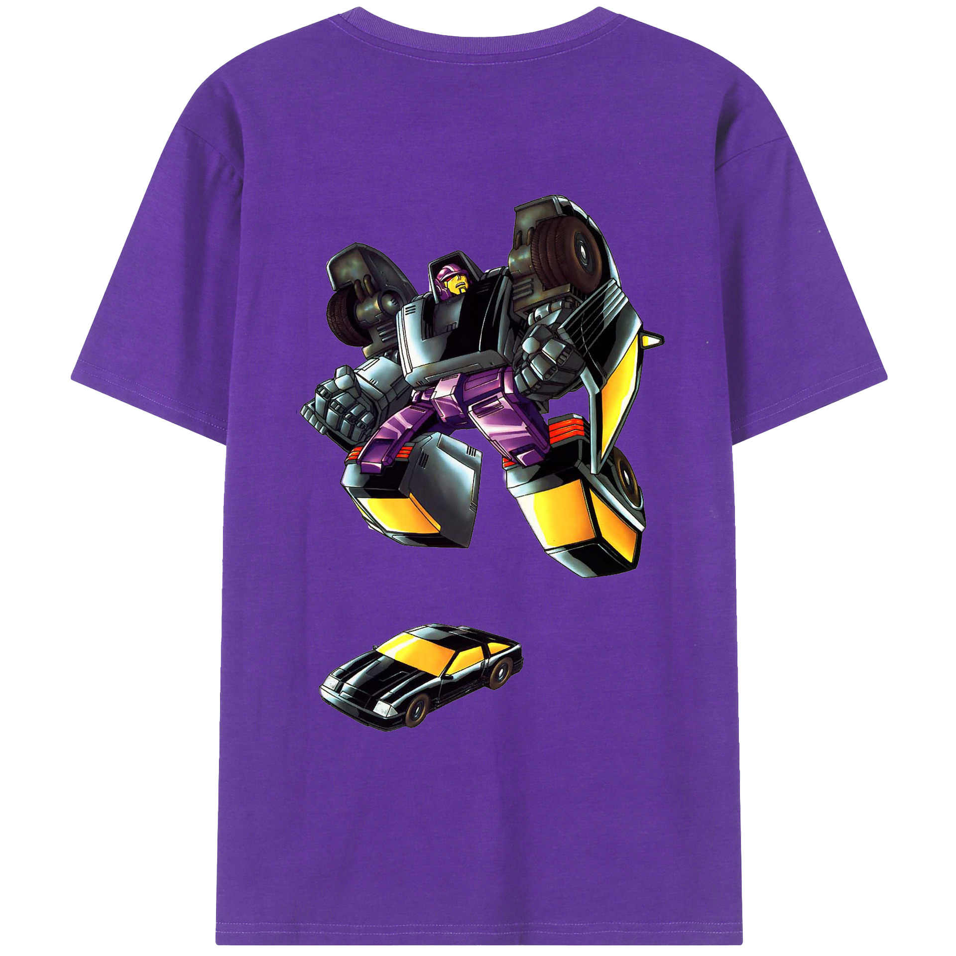 （画像用）  綿100％ メンズ半袖Tシャツ（バックプリント） 通気性