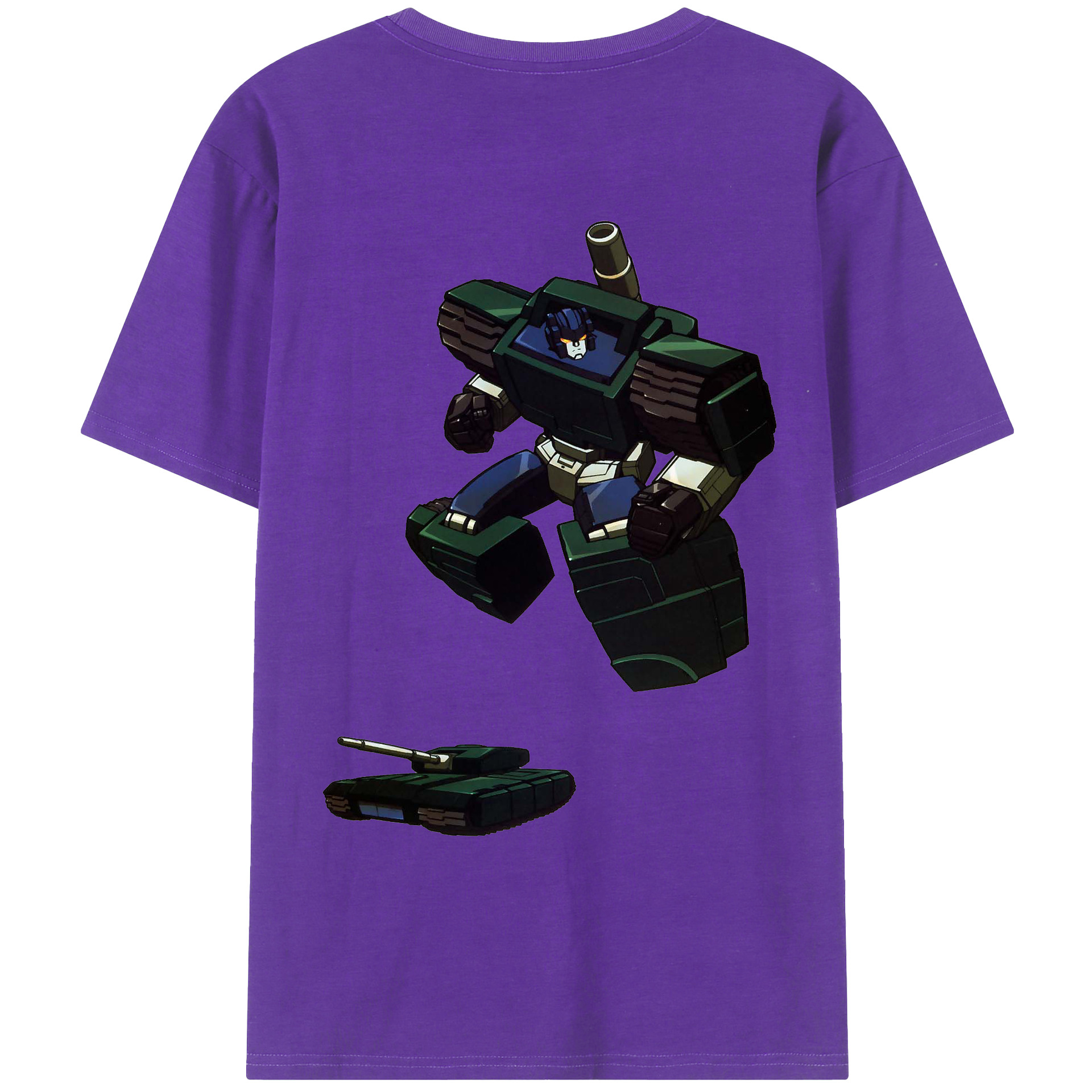 （画像用）  綿100％ メンズ半袖Tシャツ（バックプリント） 通気性