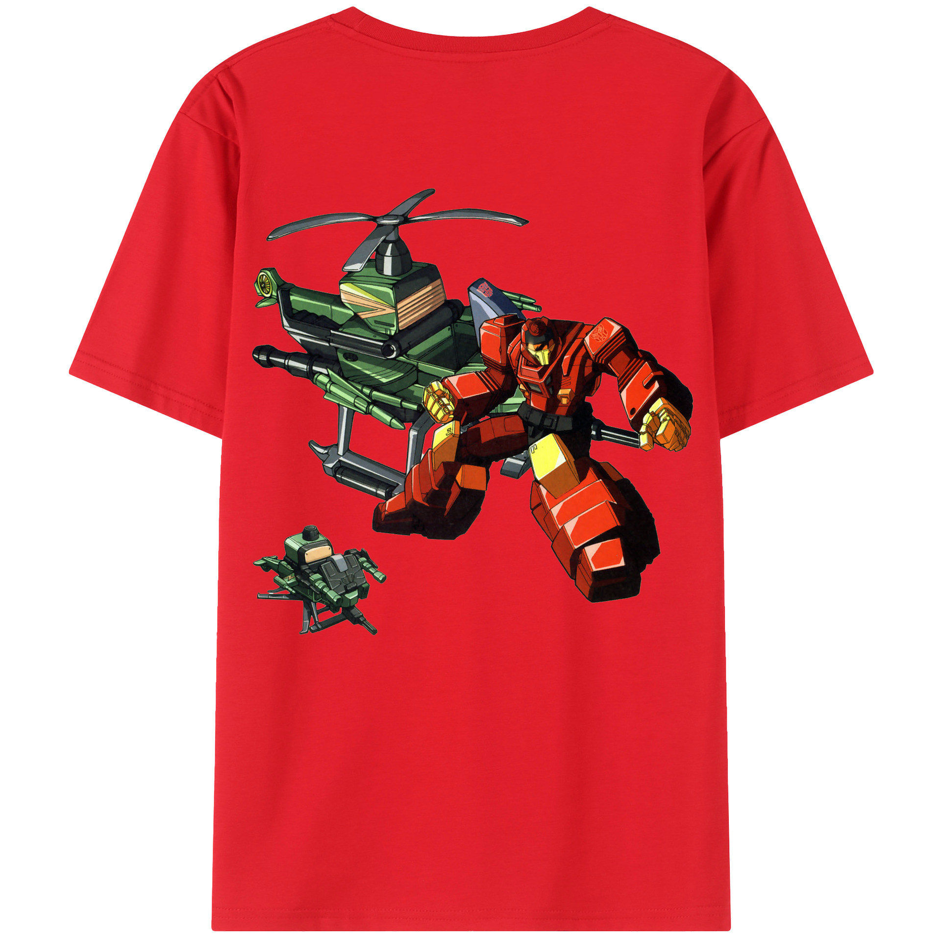 （画像用）  綿100％ メンズ半袖Tシャツ（バックプリント） 通気性