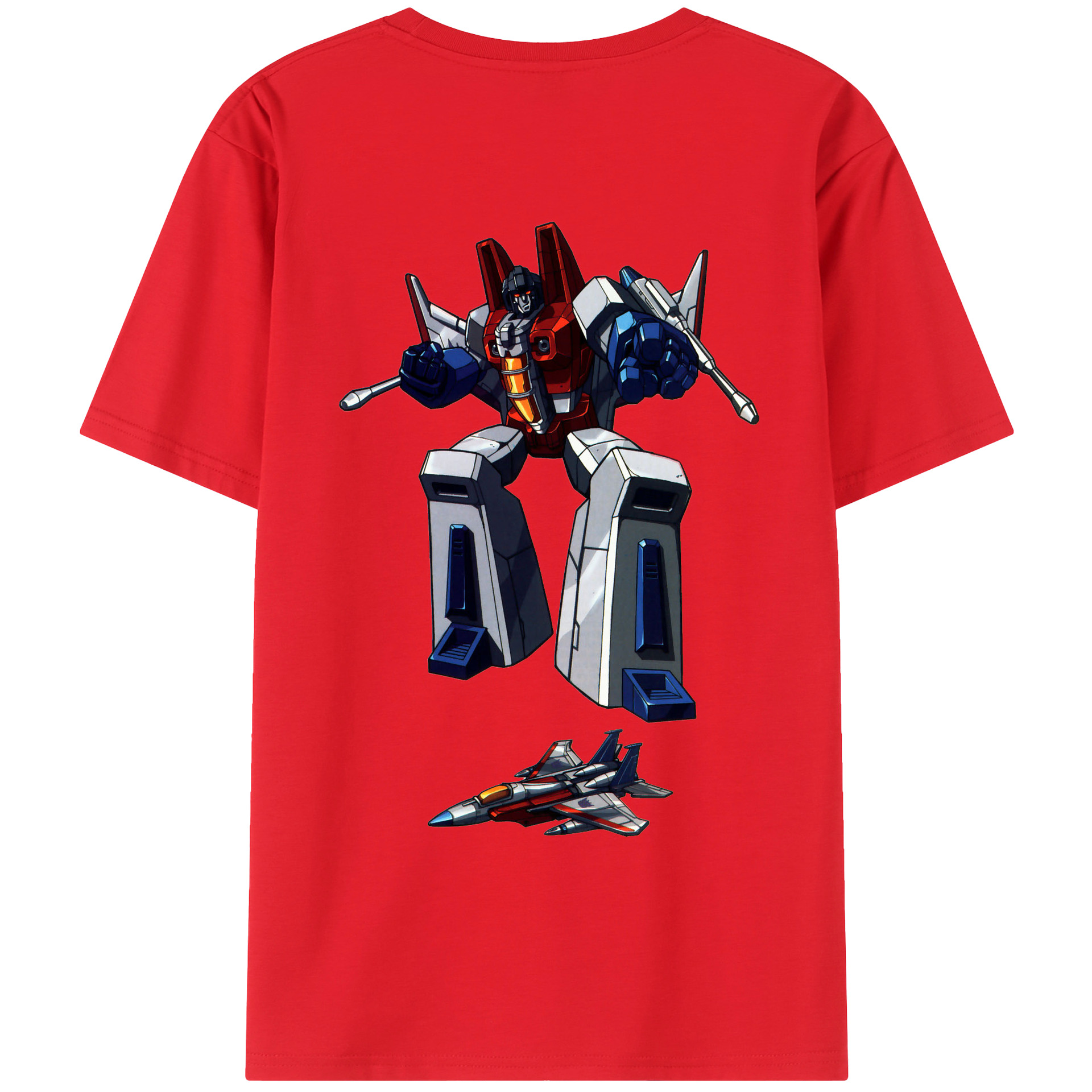 （画像用）  綿100％ メンズ半袖Tシャツ（バックプリント） 通気性