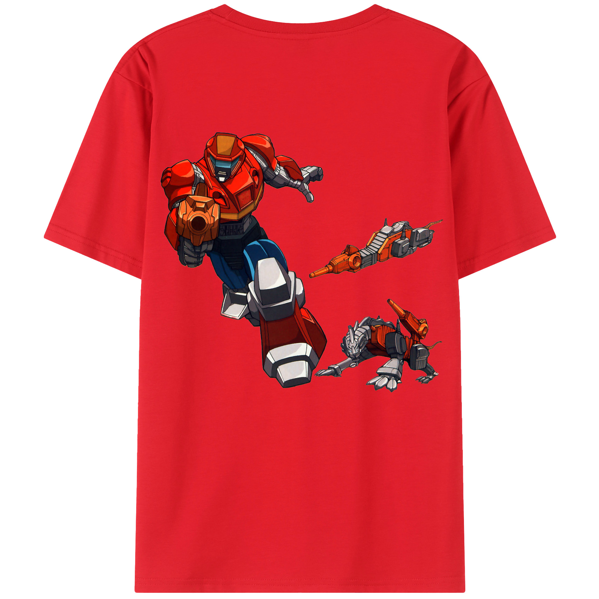 （画像用）  綿100％ メンズ半袖Tシャツ（バックプリント） 通気性