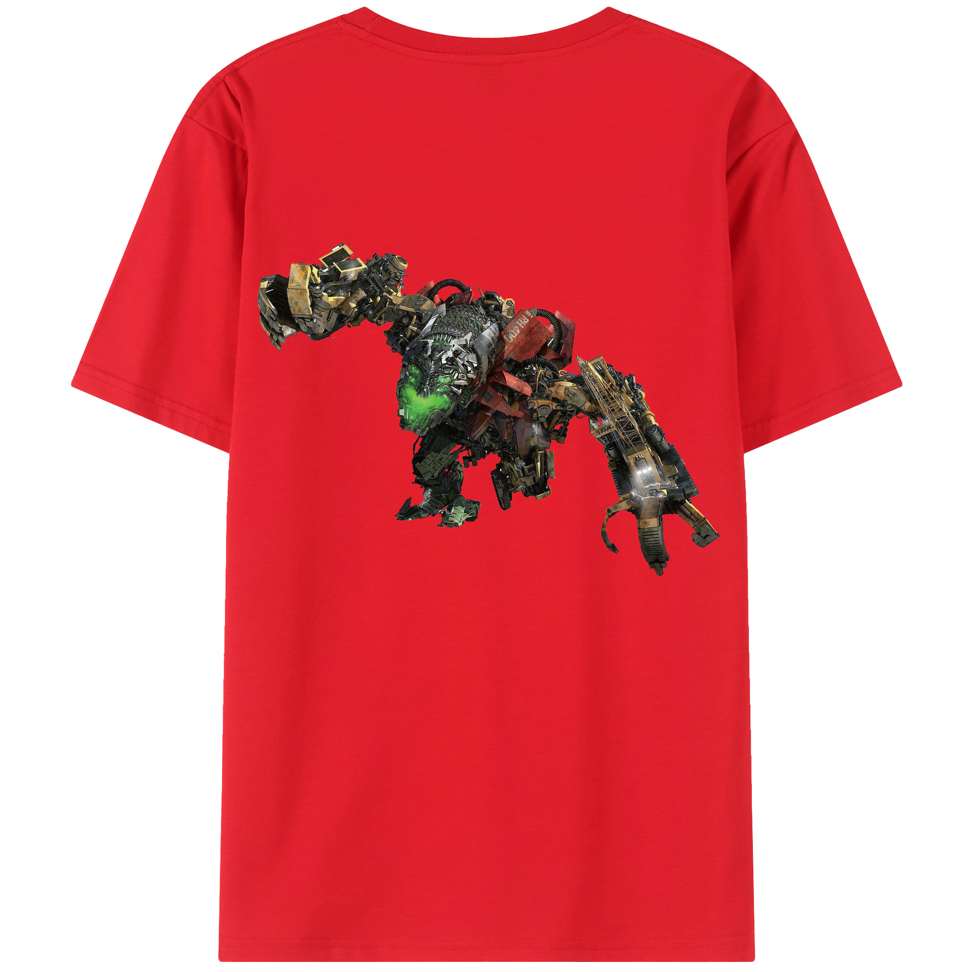 （画像用）  綿100％ メンズ半袖Tシャツ（バックプリント） 通気性
