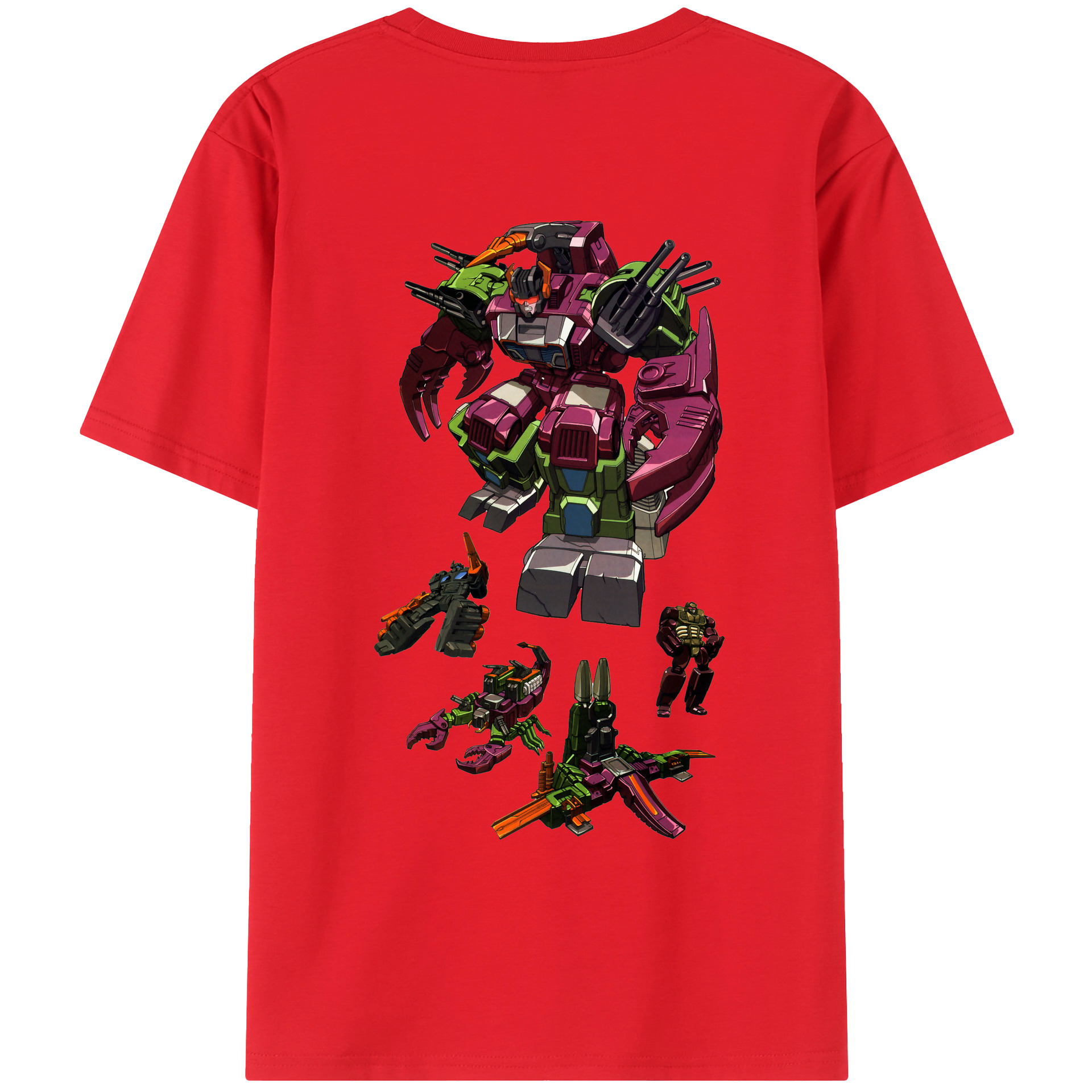（画像用）  綿100％ メンズ半袖Tシャツ（バックプリント） 通気性