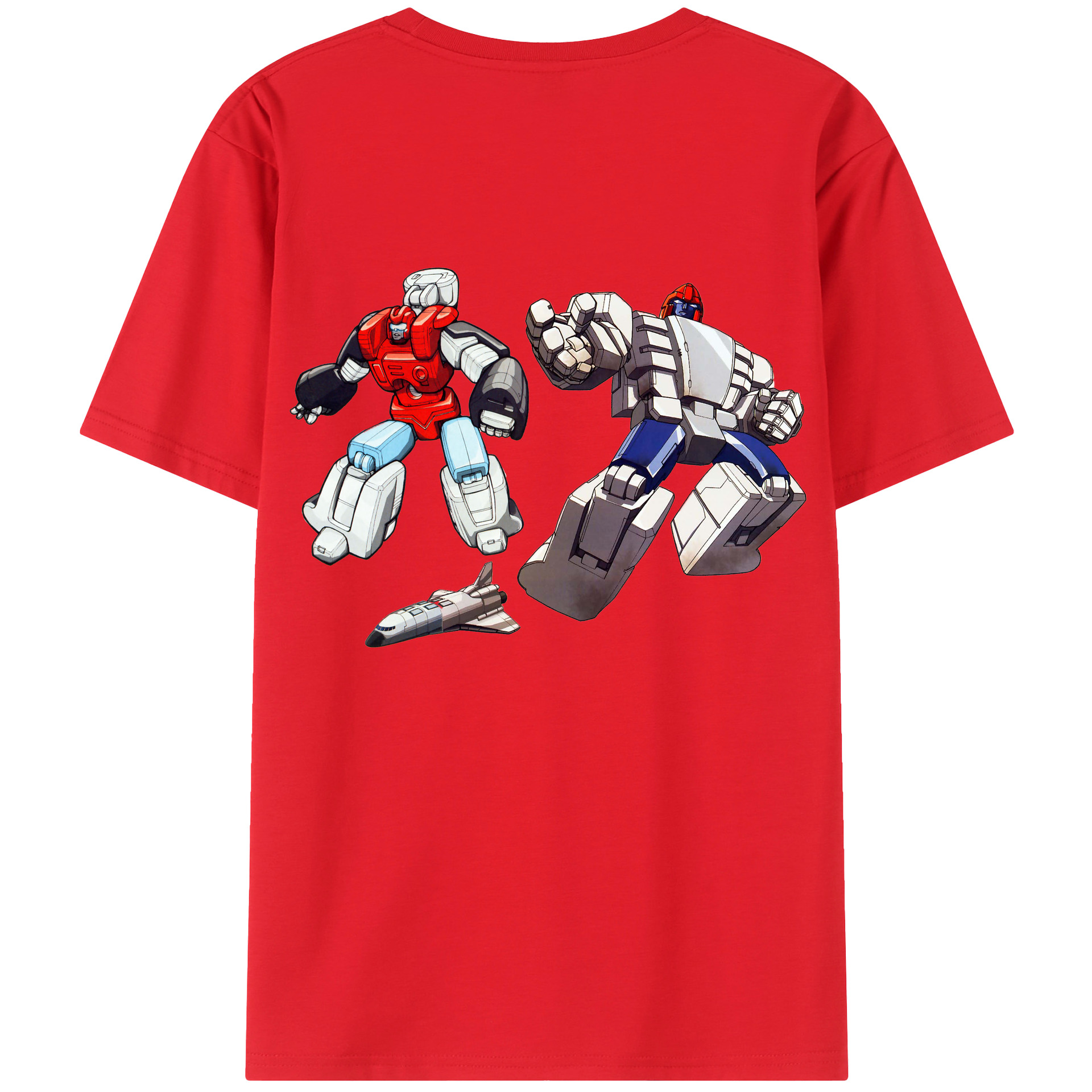 （画像用）  綿100％ メンズ半袖Tシャツ（バックプリント） 通気性