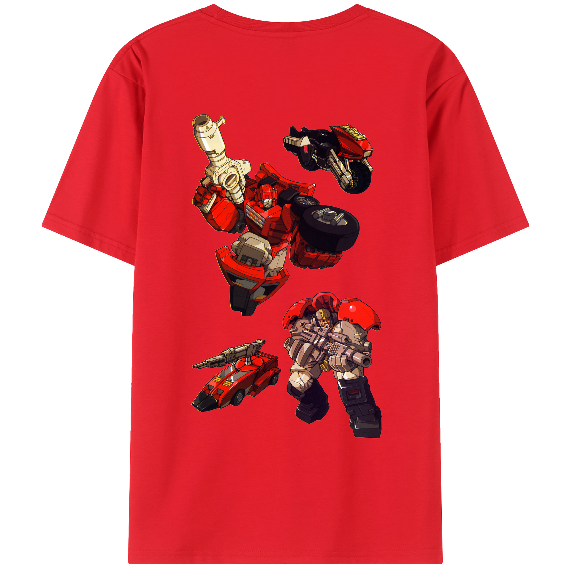（画像用）  綿100％ メンズ半袖Tシャツ（バックプリント） 通気性