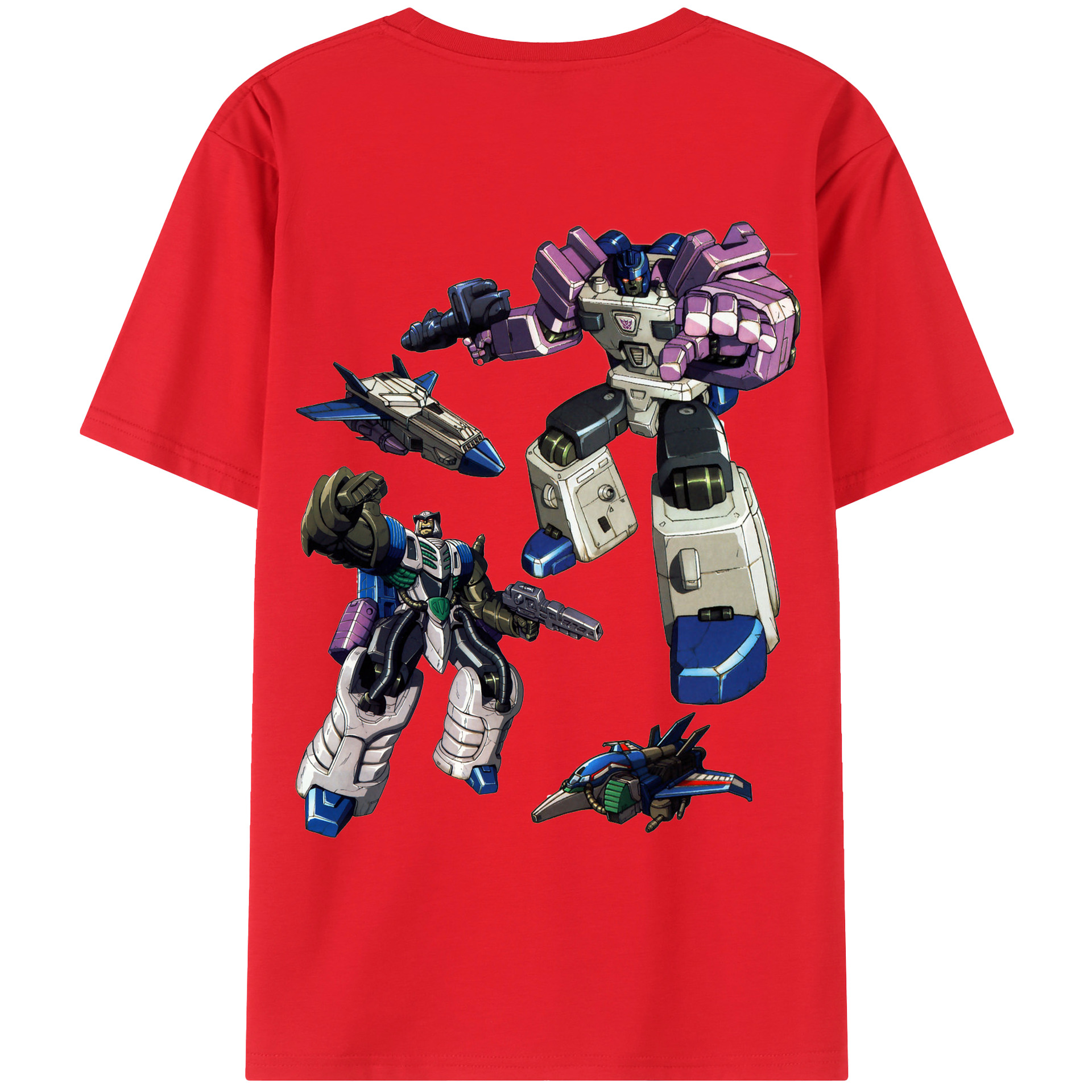 （画像用）  綿100％ メンズ半袖Tシャツ（バックプリント） 通気性