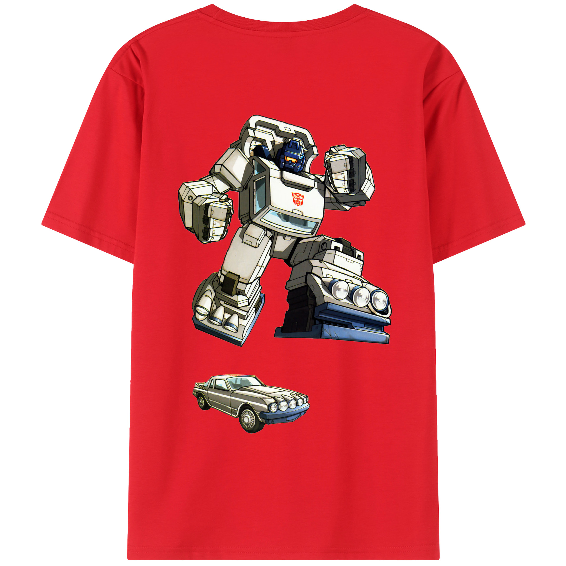 （画像用）  綿100％ メンズ半袖Tシャツ（バックプリント） 通気性