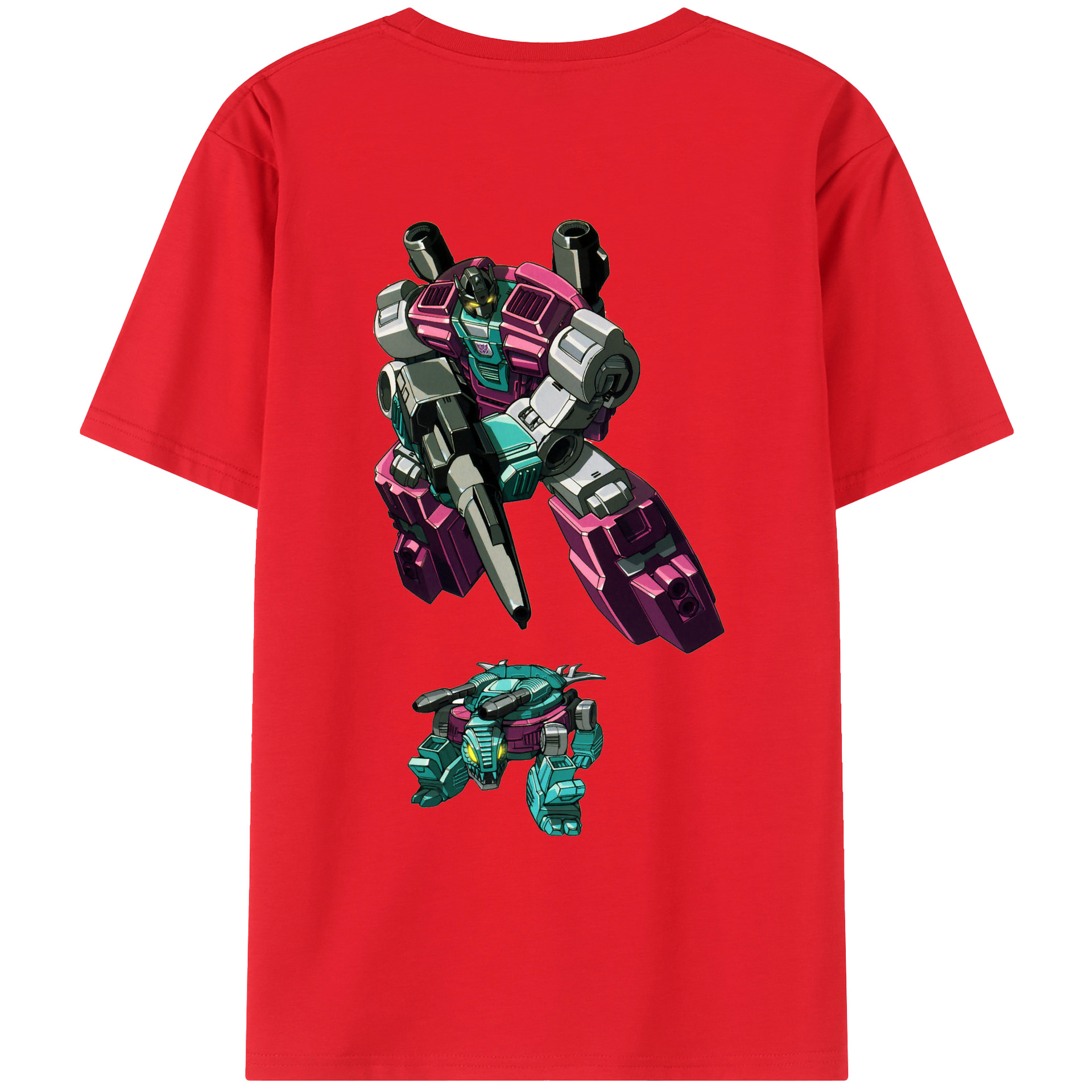 （画像用）  綿100％ メンズ半袖Tシャツ（バックプリント） 通気性