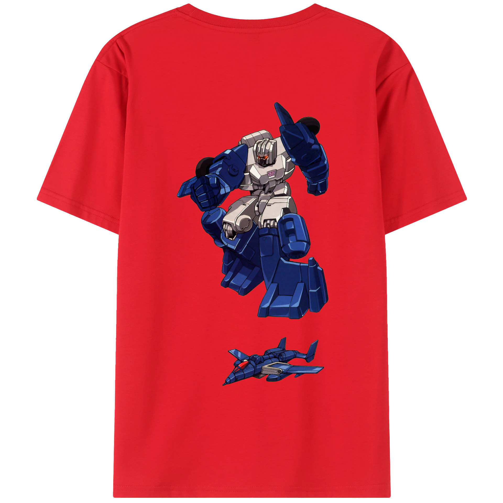 （画像用）  綿100％ メンズ半袖Tシャツ（バックプリント） 通気性
