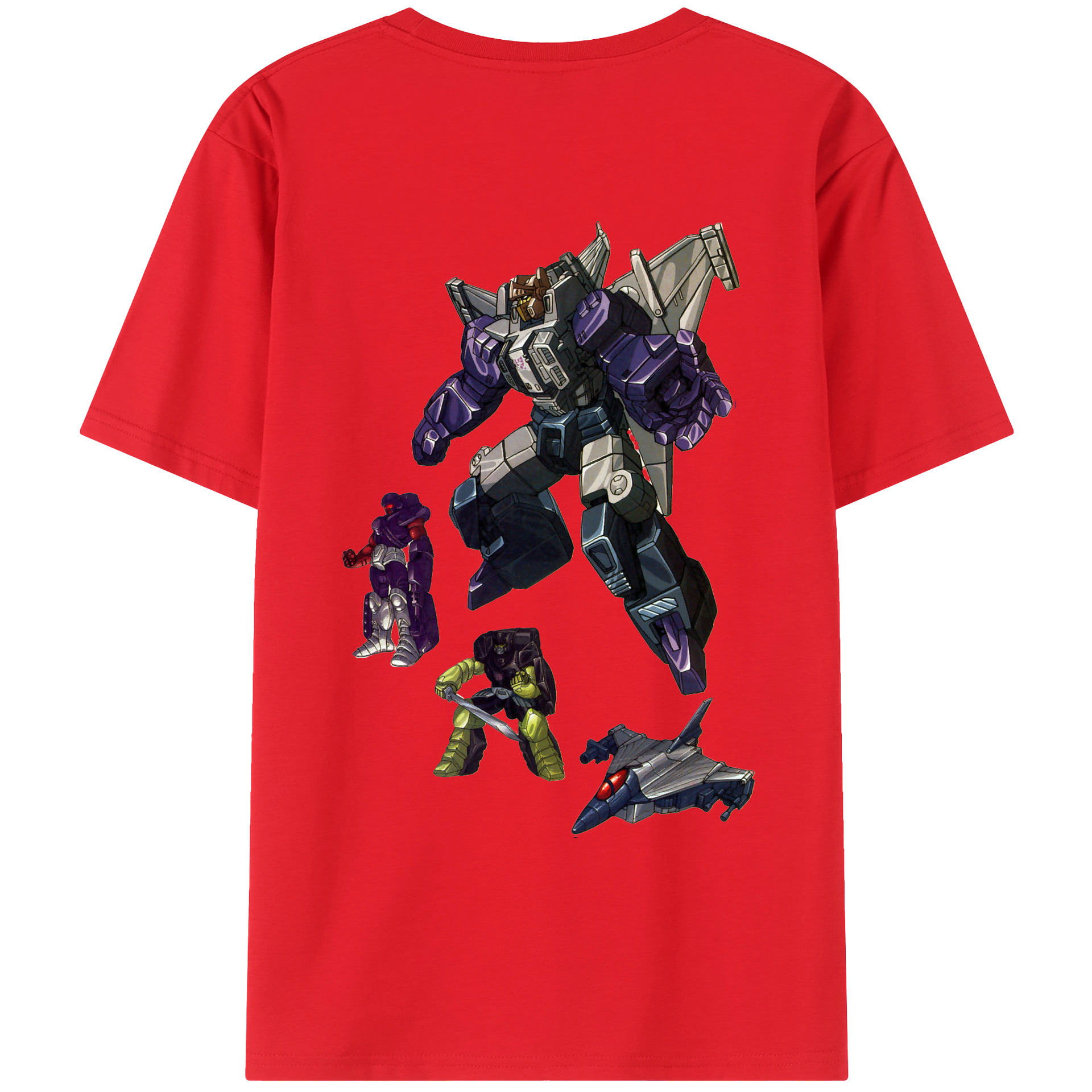 （画像用）  綿100％ メンズ半袖Tシャツ（バックプリント） 通気性
