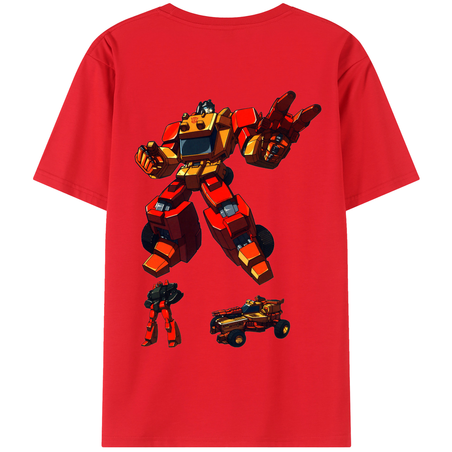 （画像用）  綿100％ メンズ半袖Tシャツ（バックプリント） 通気性