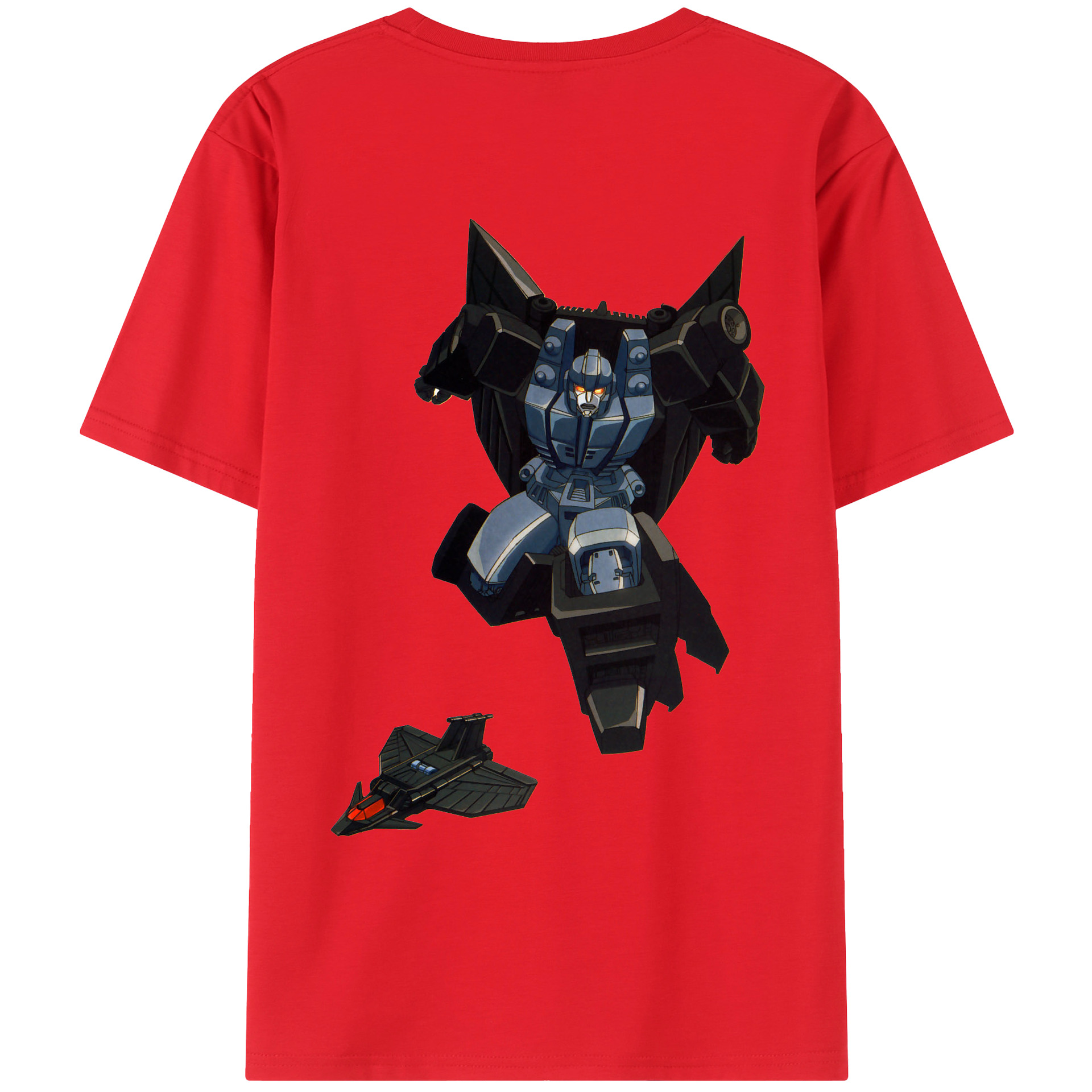 （画像用）  綿100％ メンズ半袖Tシャツ（バックプリント） 通気性