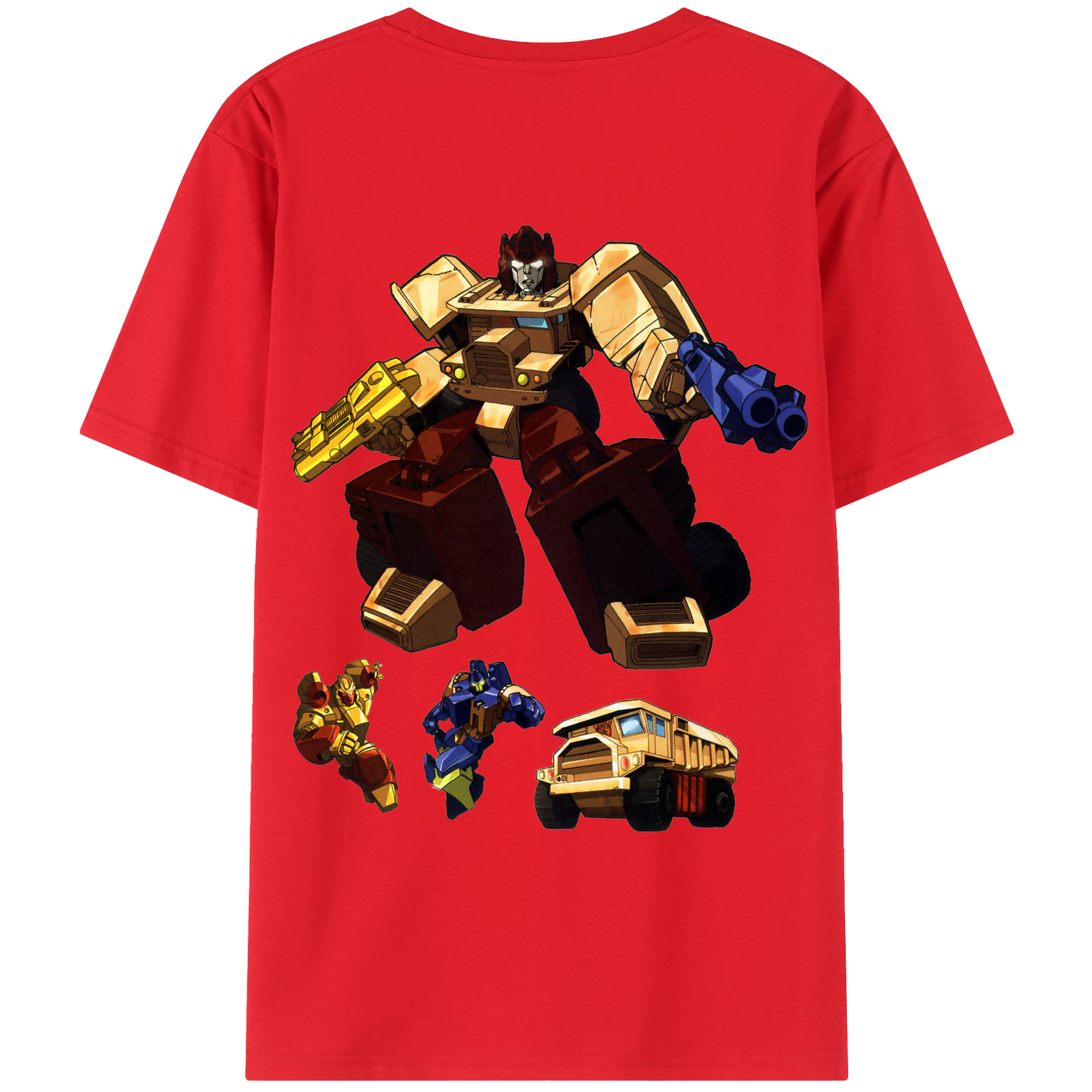（画像用）  綿100％ メンズ半袖Tシャツ（バックプリント） 通気性