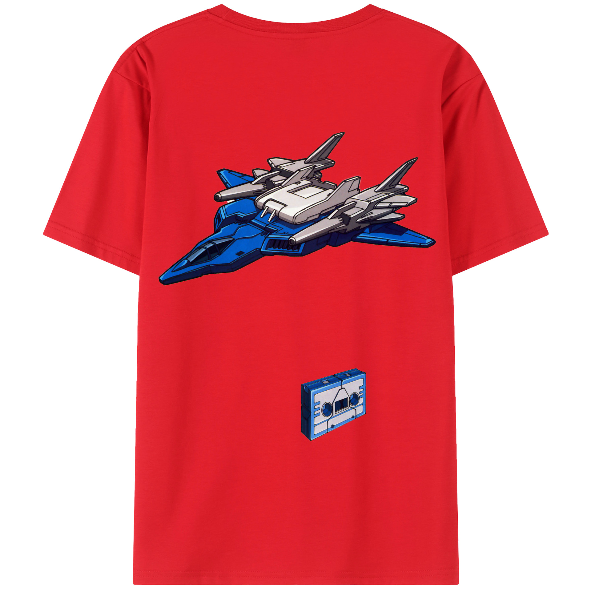 （画像用）  綿100％ メンズ半袖Tシャツ（バックプリント） 通気性